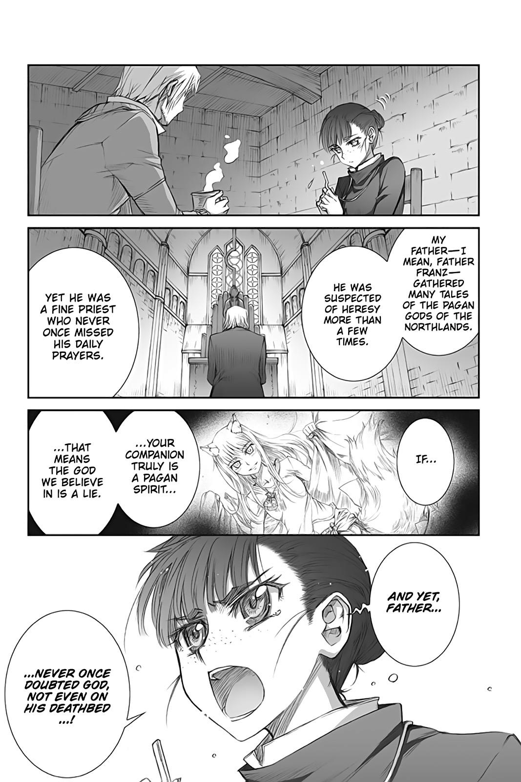 Read Ookami to Koushinryou Manga Online