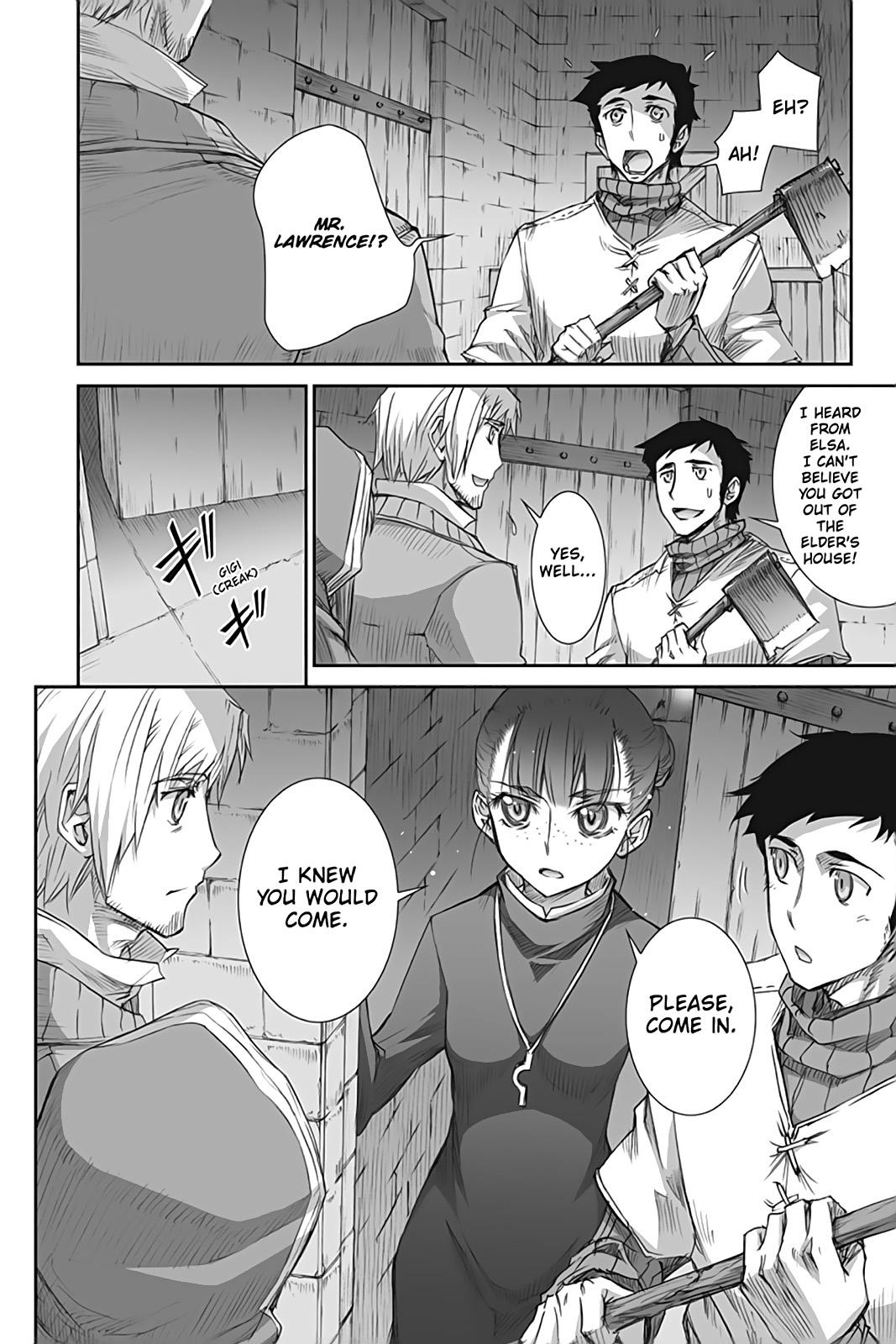 Read Ookami to Koushinryou Manga Online
