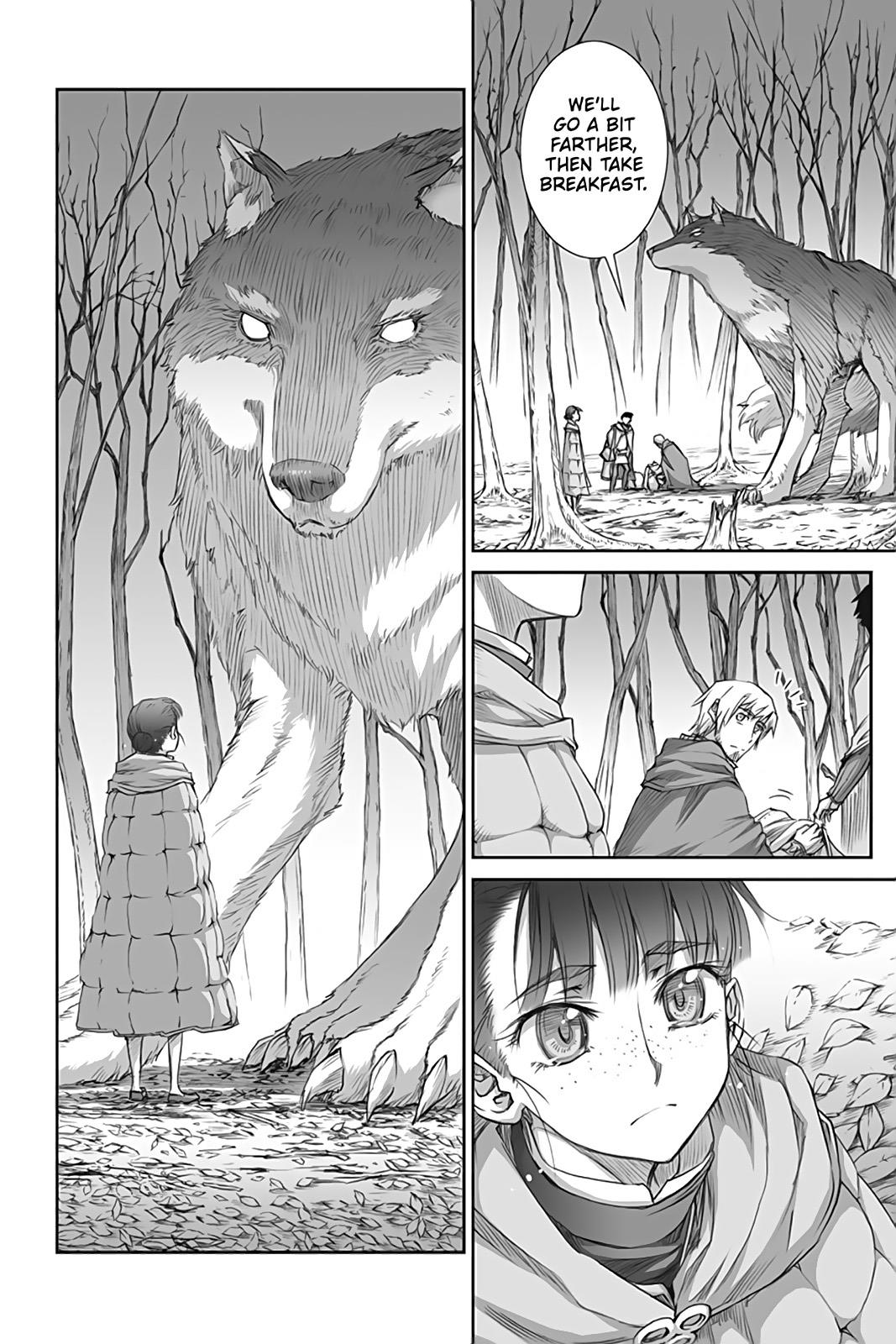 Read Ookami to Koushinryou Manga Online
