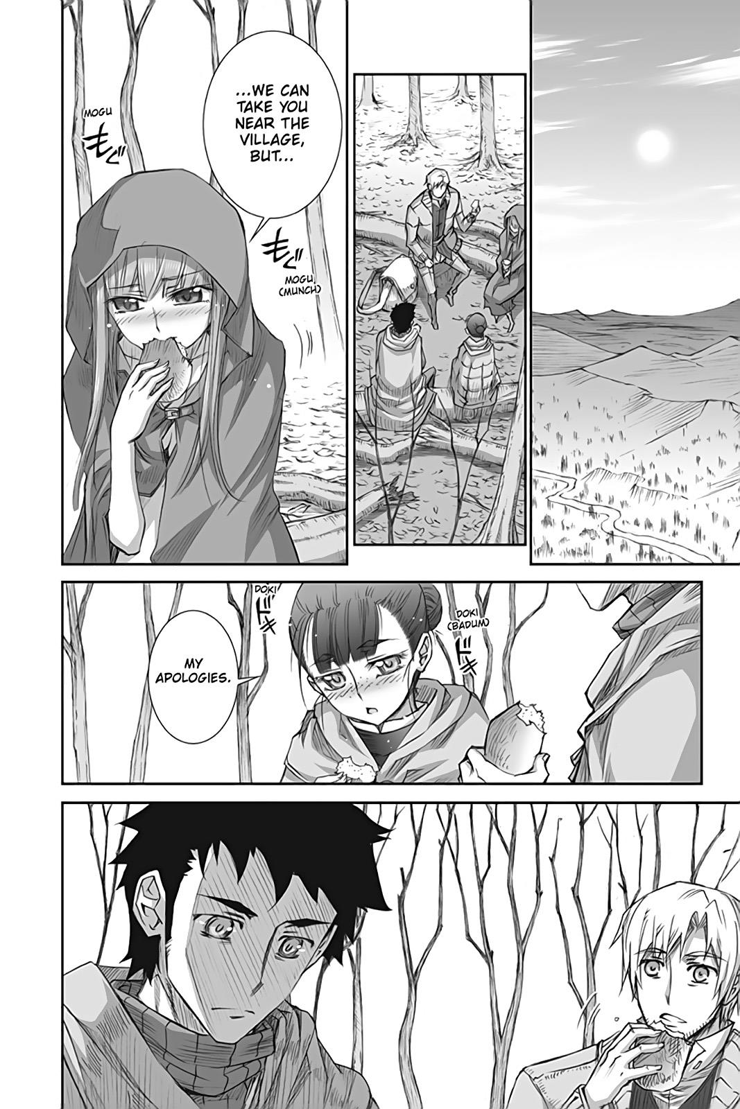 Read Ookami to Koushinryou Manga Online