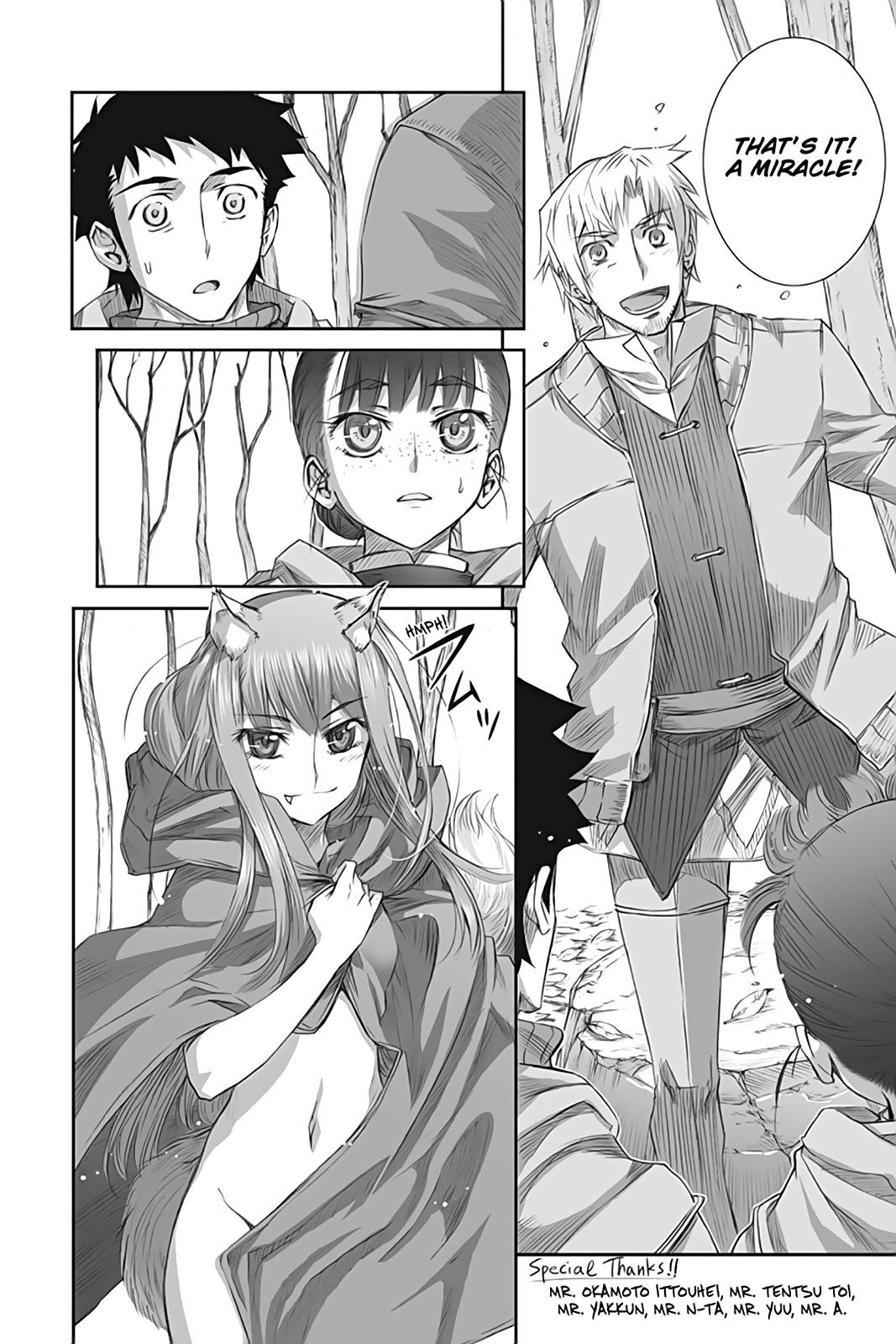 Read Ookami to Koushinryou Manga Online