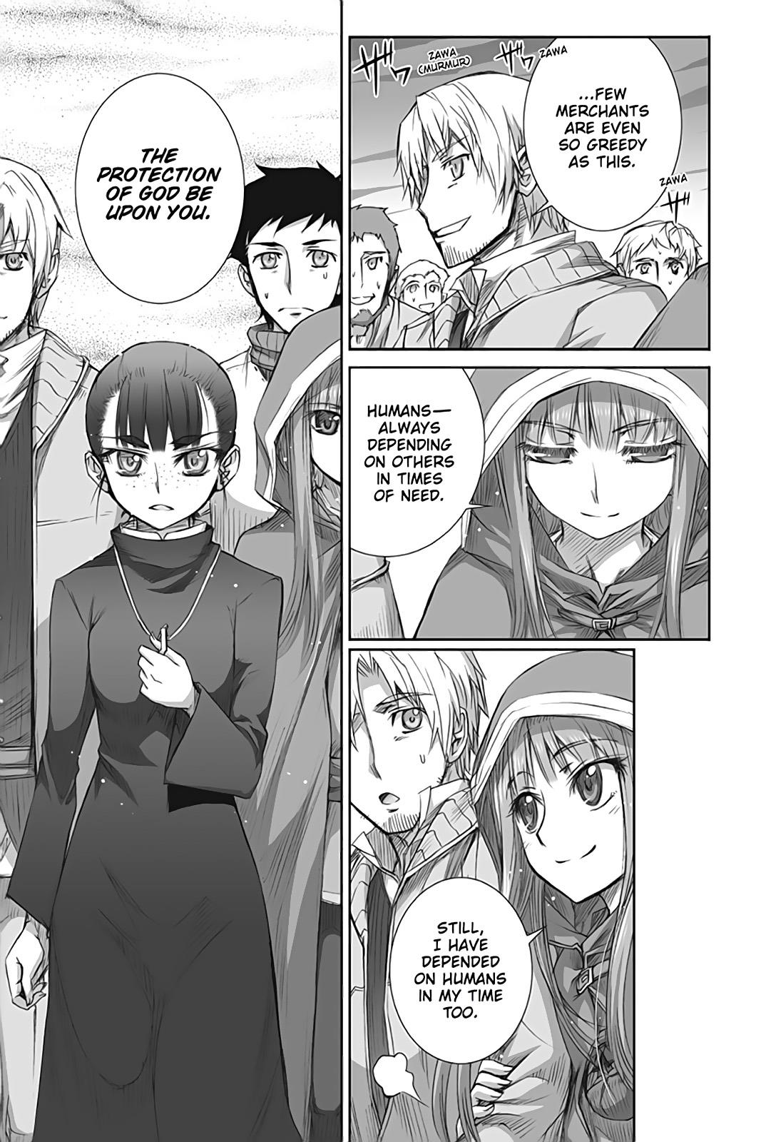 Read Ookami to Koushinryou Manga Online