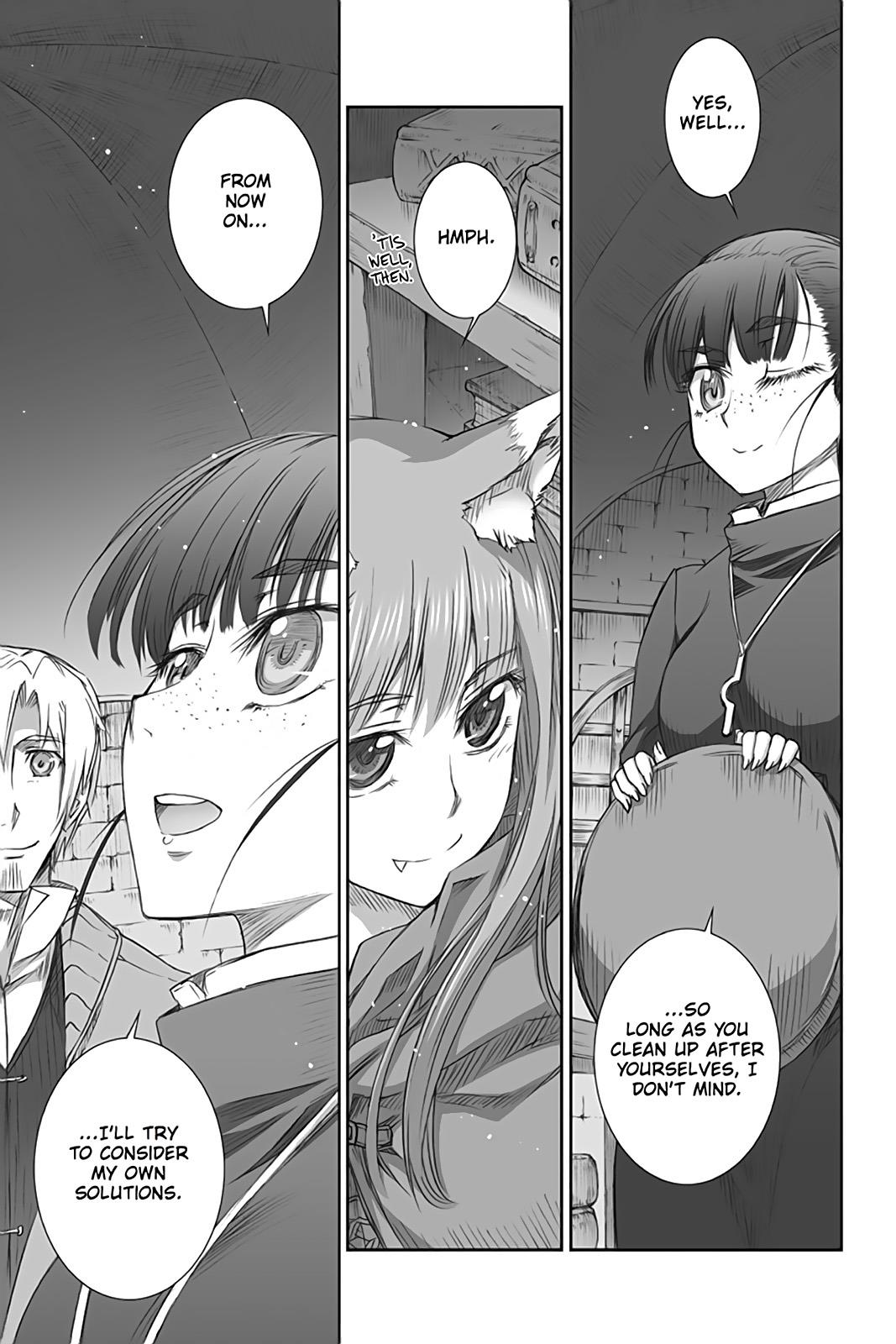 Read Ookami to Koushinryou Manga Online