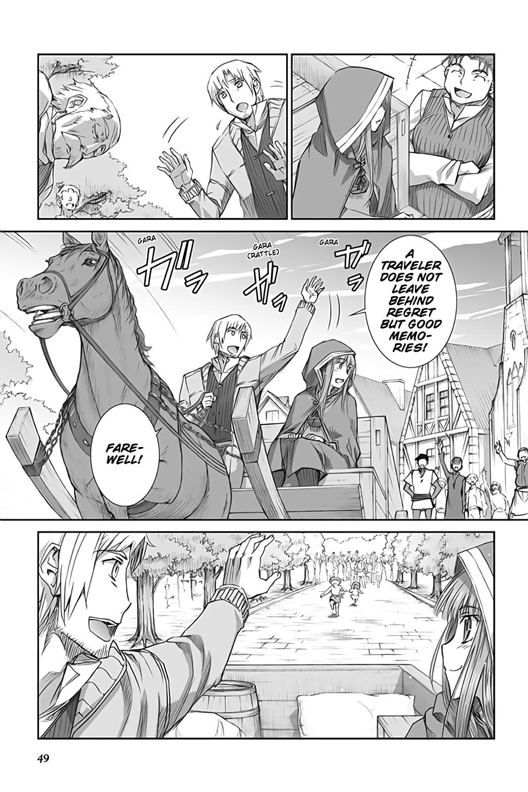 Read Ookami to Koushinryou Manga Online