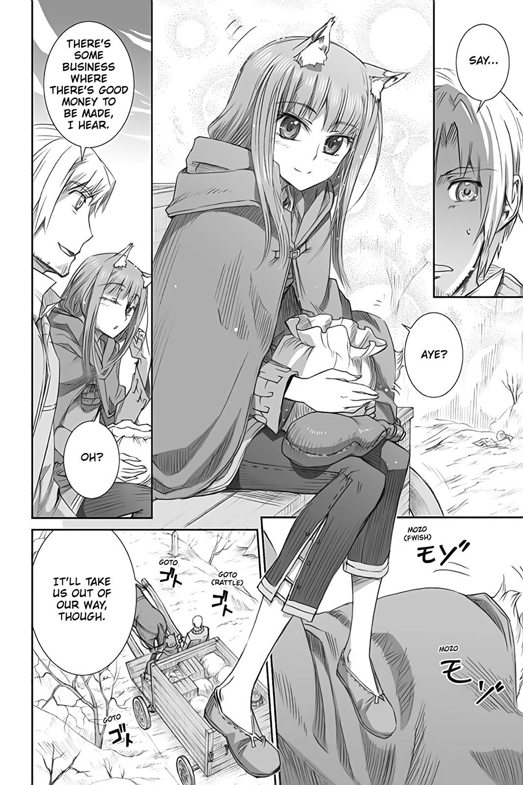 Read Ookami to Koushinryou Manga Online