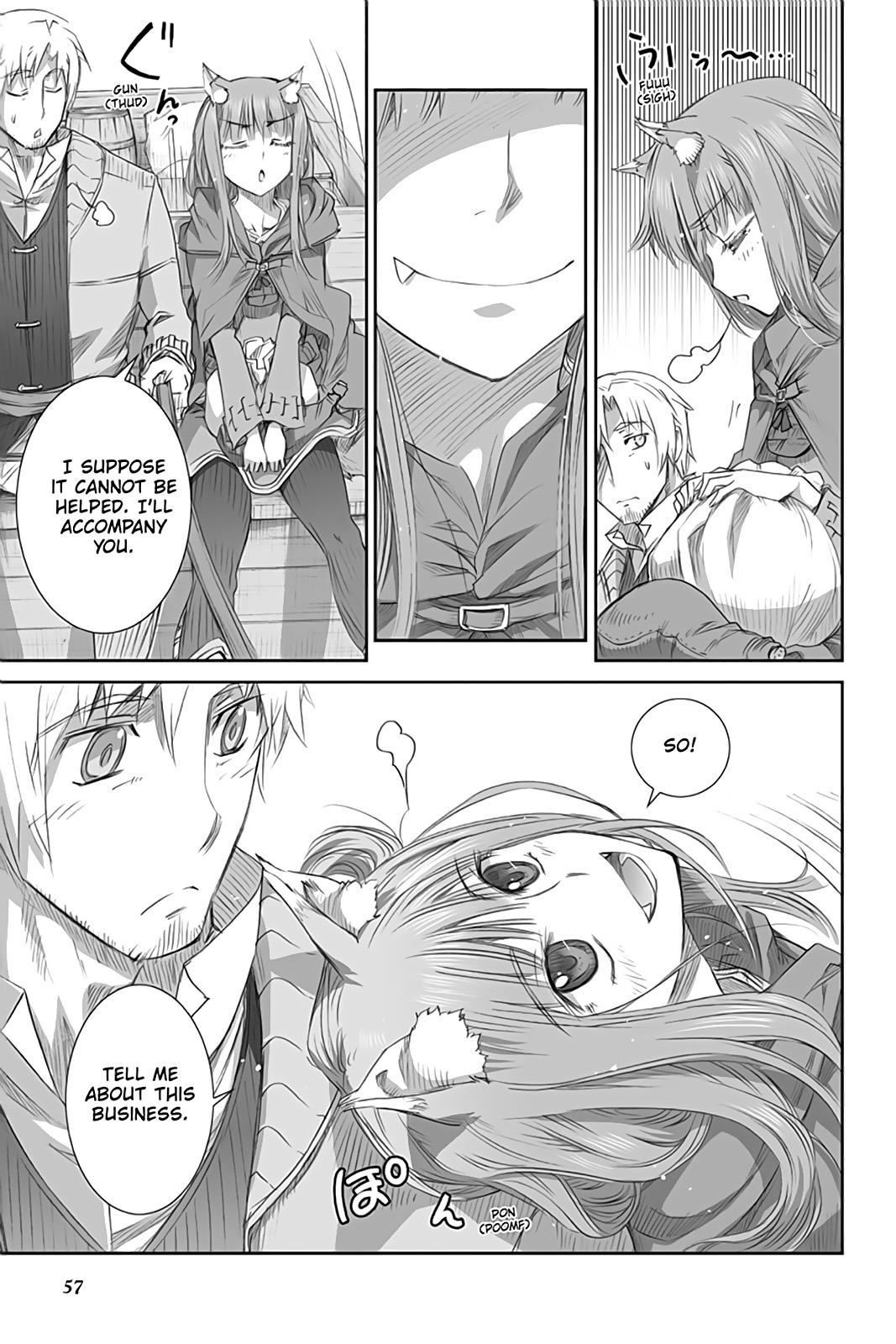 Read Ookami to Koushinryou Manga Online