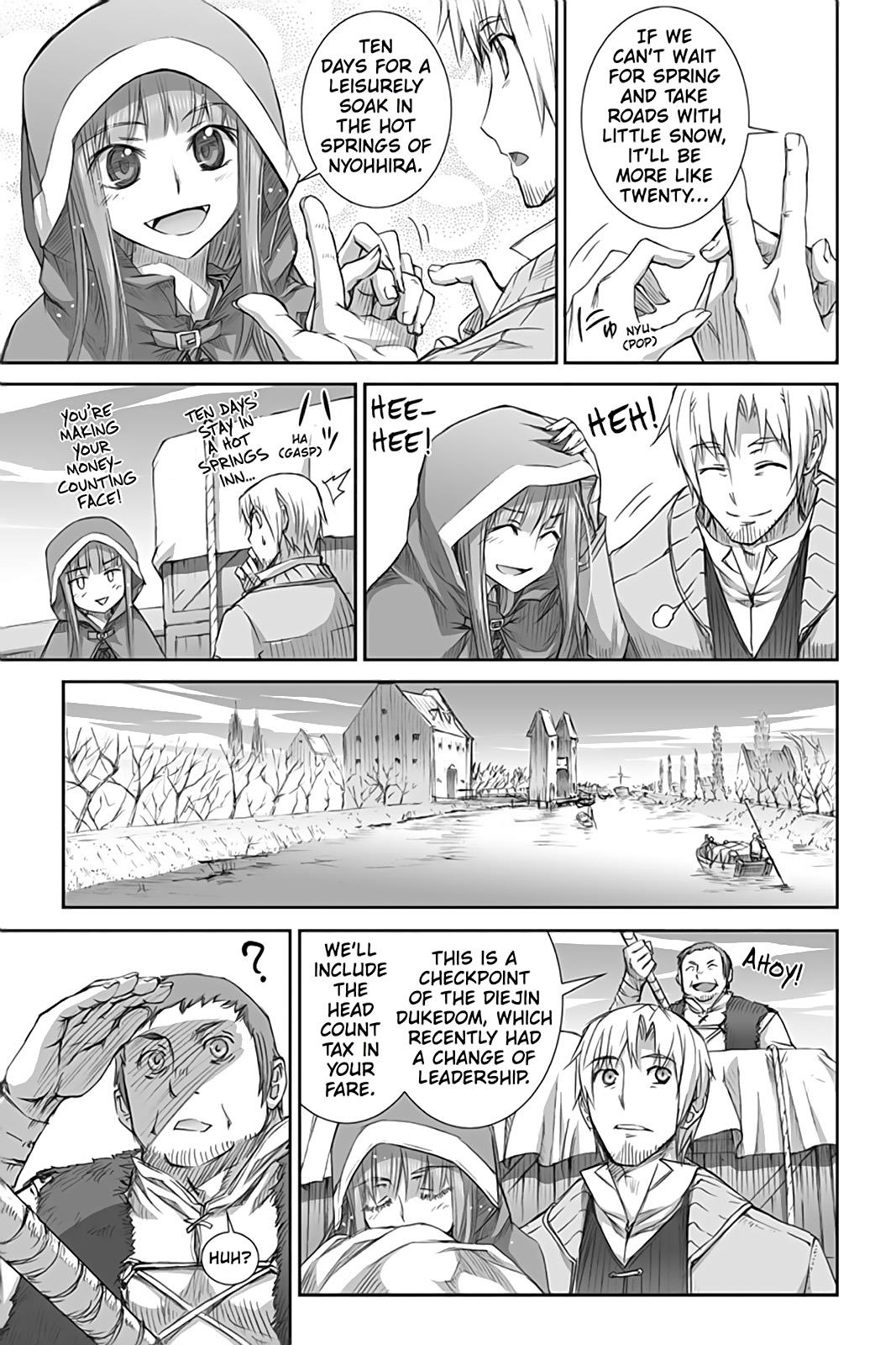 Read Ookami to Koushinryou Manga Online