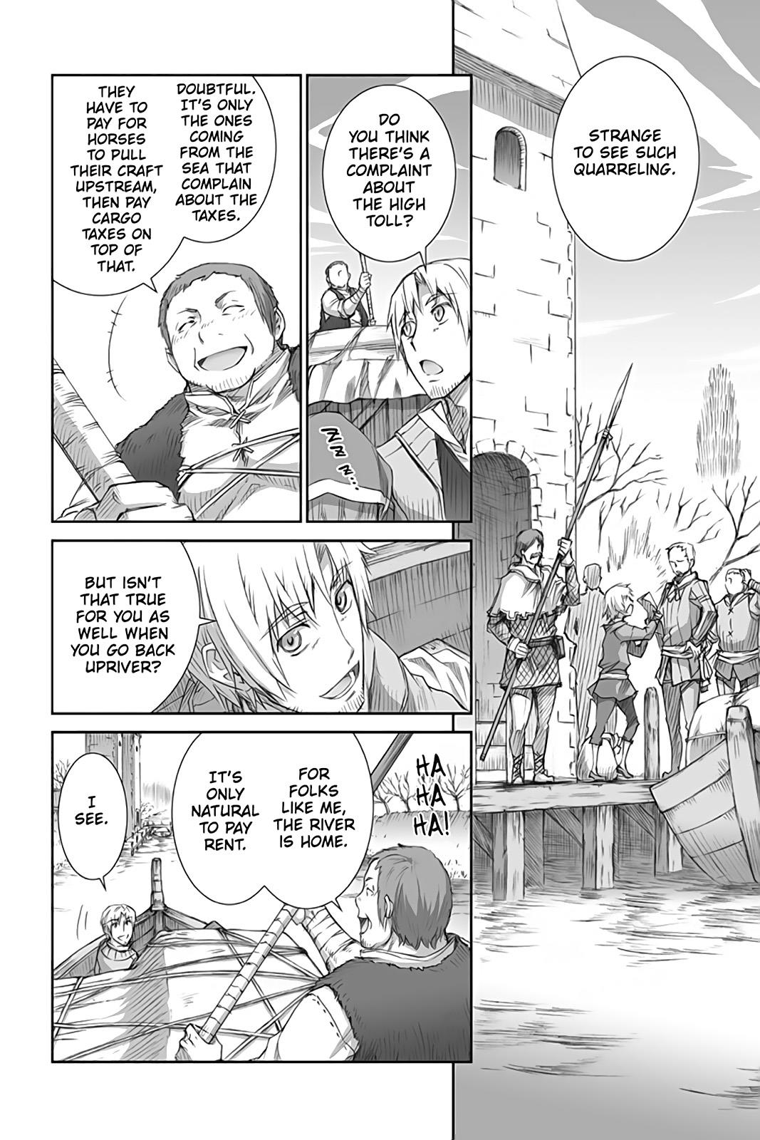 Read Ookami to Koushinryou Manga Online