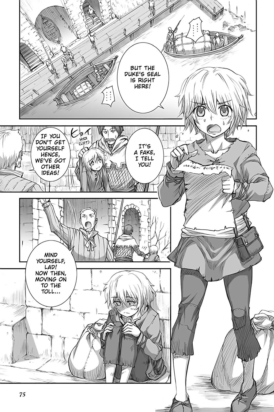 Read Ookami to Koushinryou Manga Online
