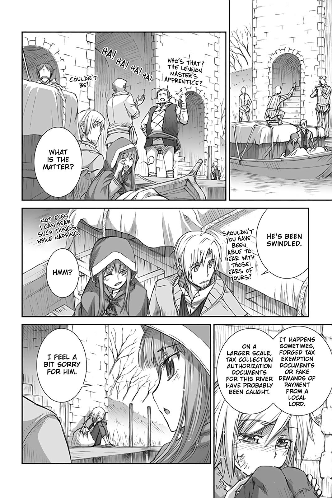 Read Ookami to Koushinryou Manga Online