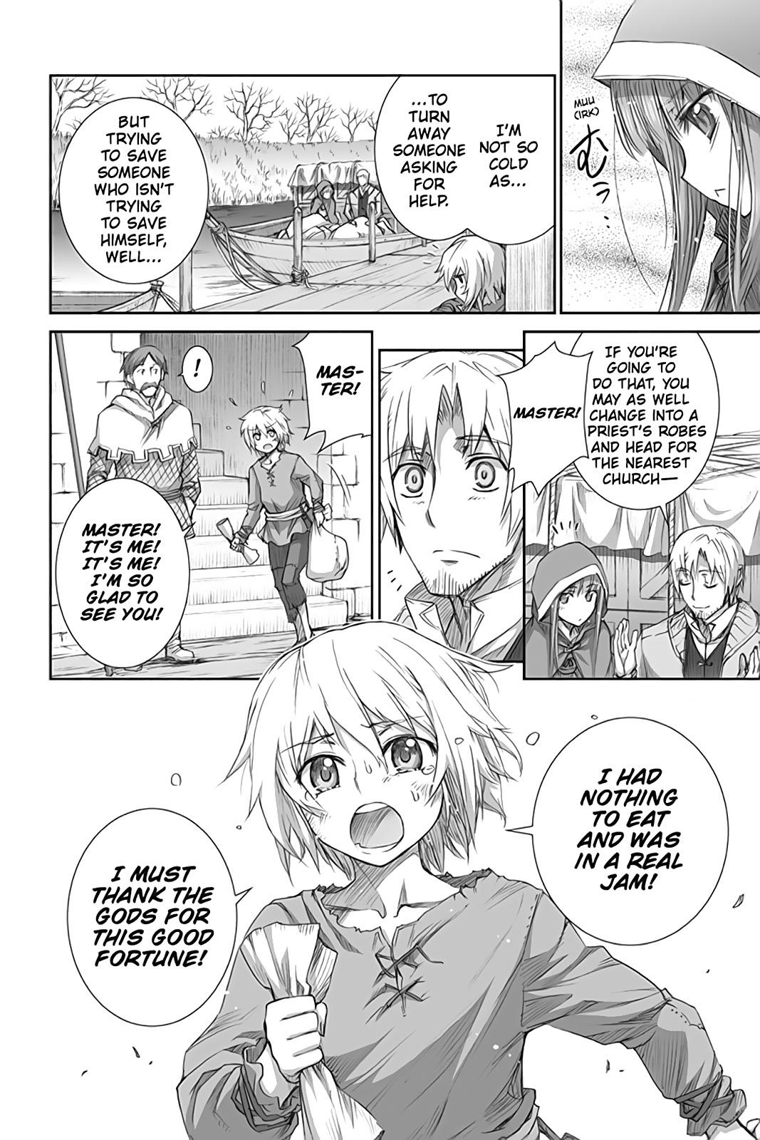 Read Ookami to Koushinryou Manga Online