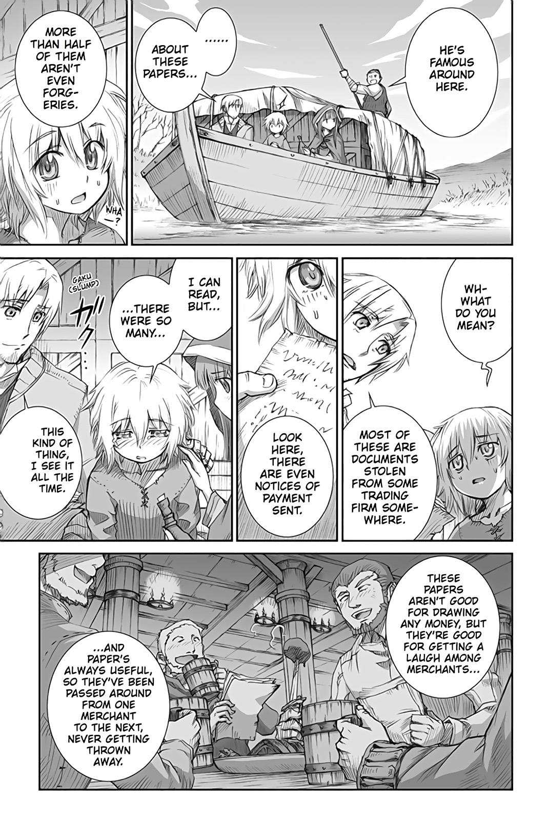 Read Ookami to Koushinryou Manga Online