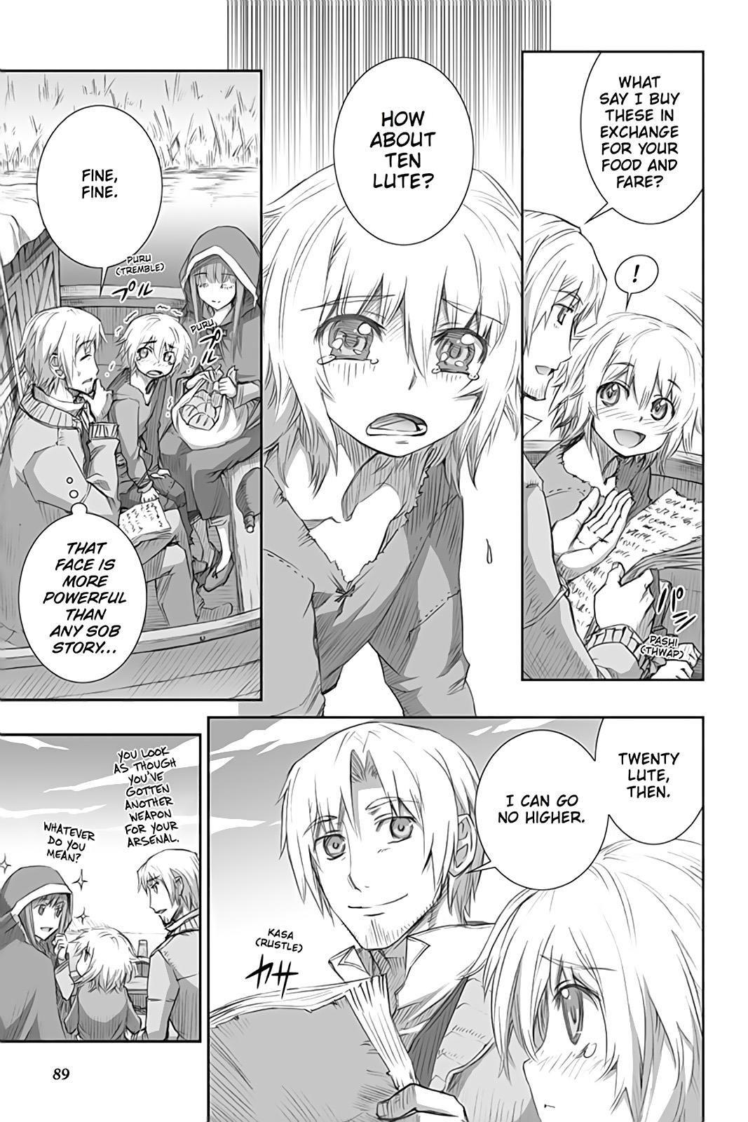 Read Ookami to Koushinryou Manga Online