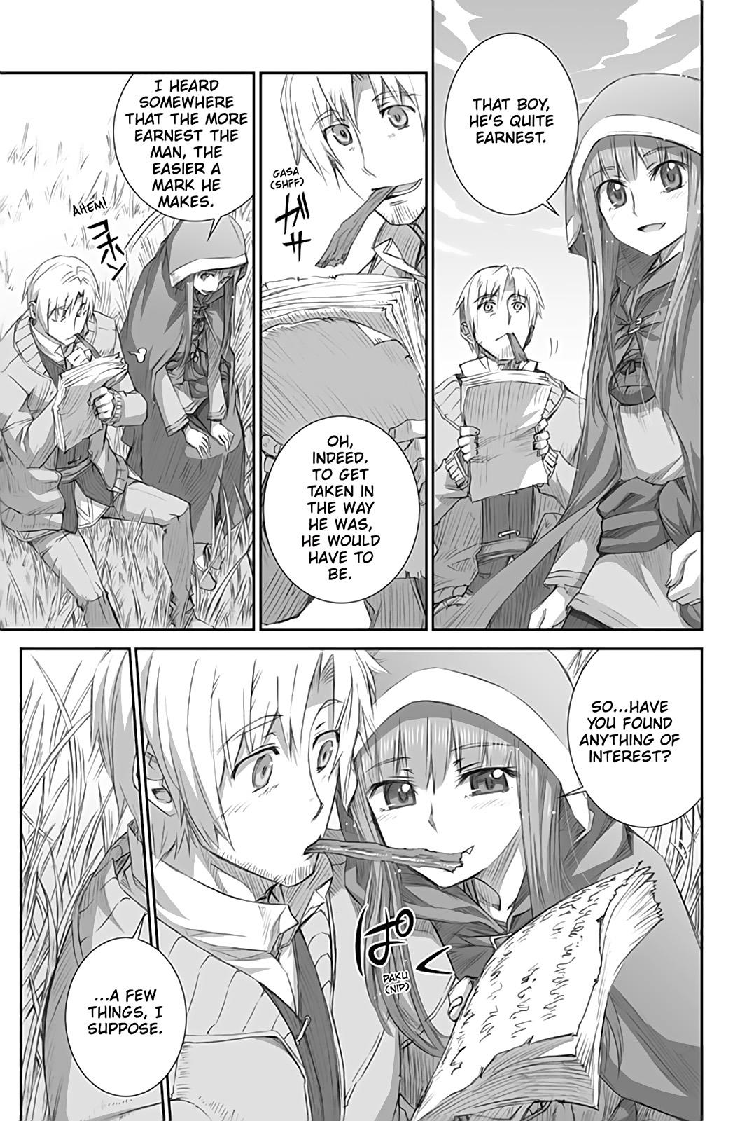 Read Ookami to Koushinryou Manga Online