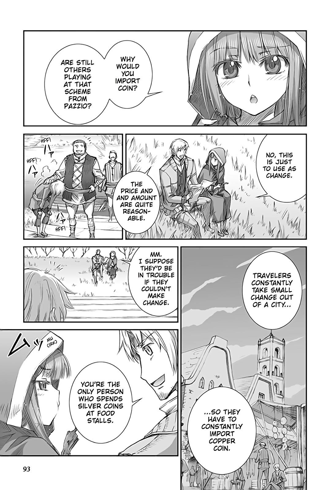 Read Ookami to Koushinryou Manga Online