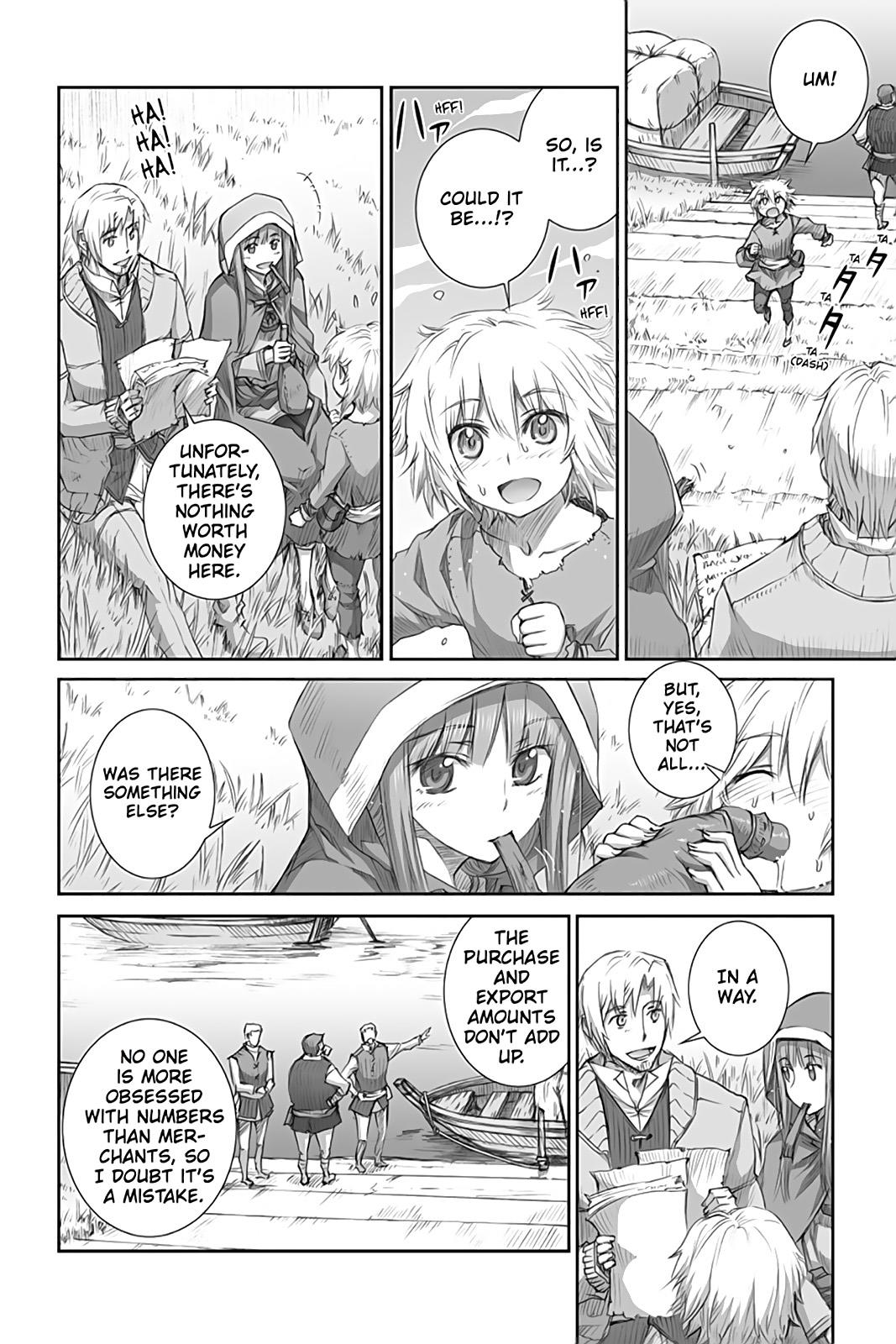 Read Ookami to Koushinryou Manga Online