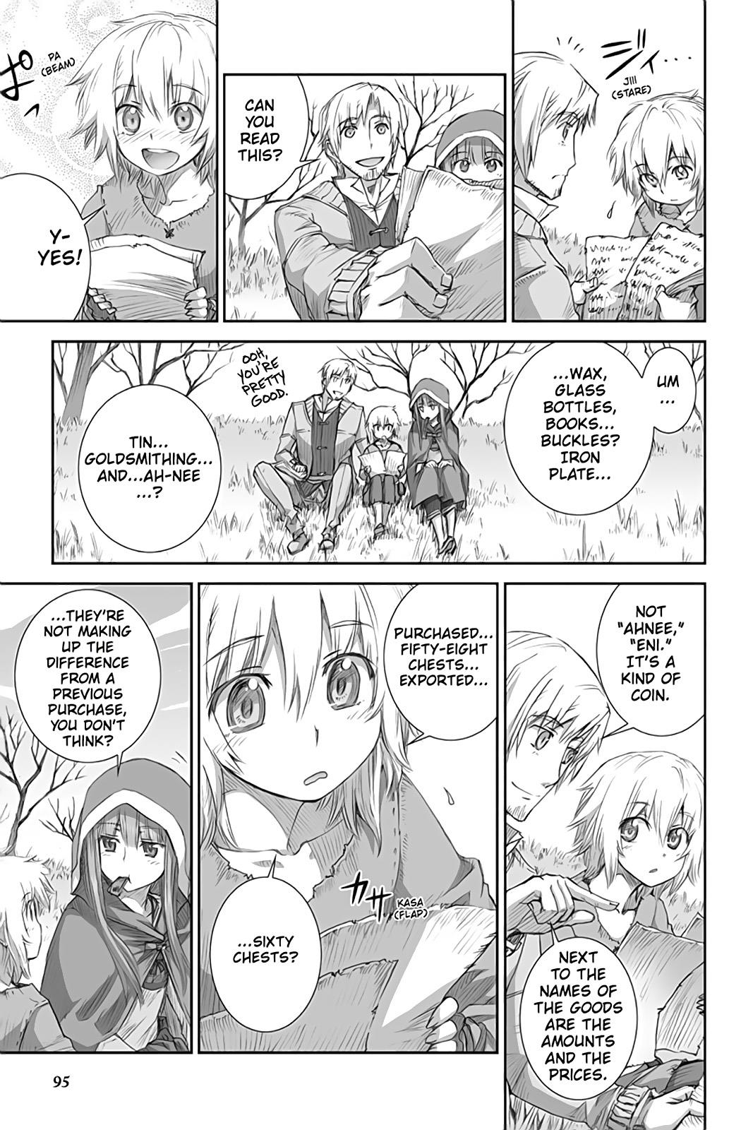 Read Ookami to Koushinryou Manga Online