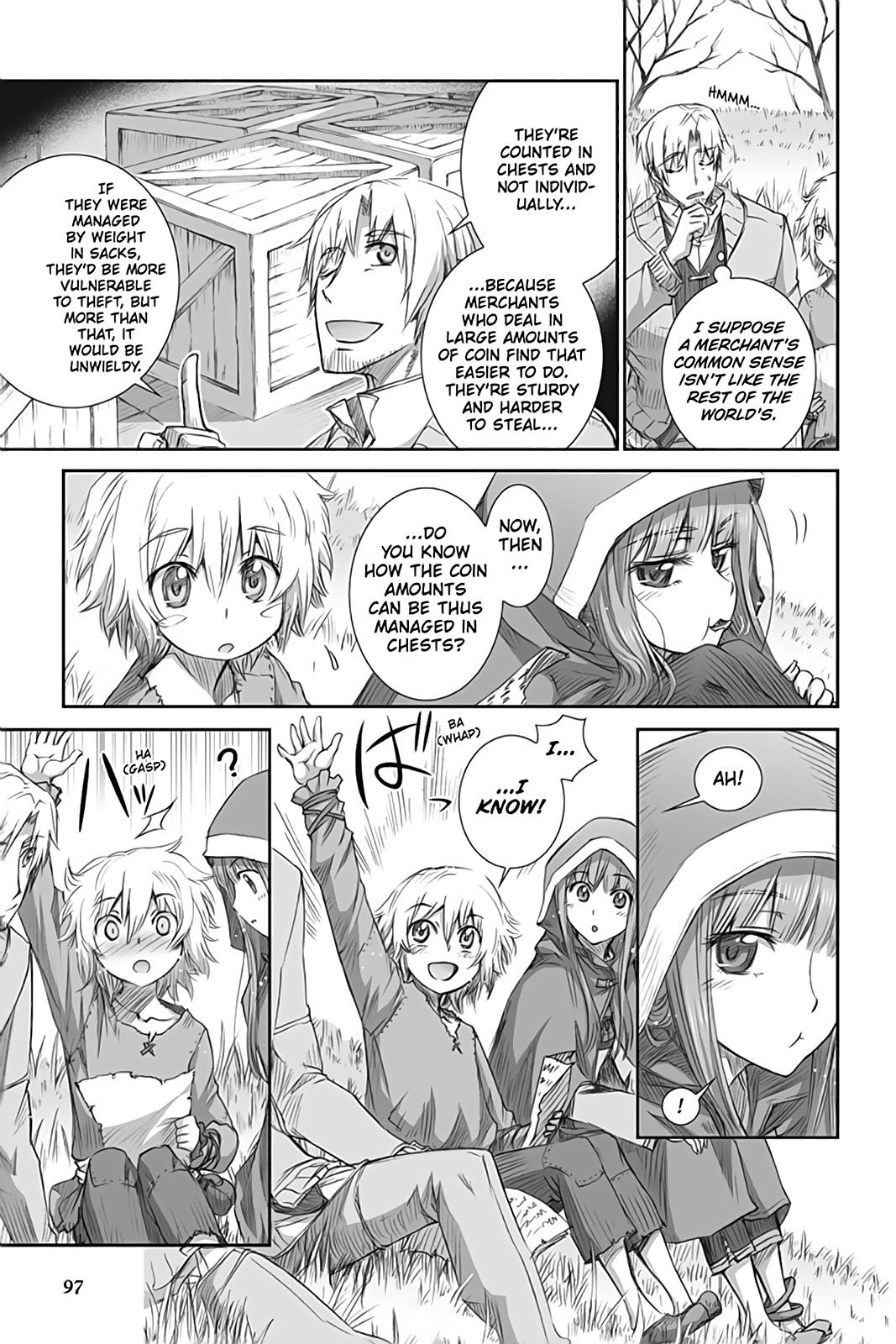 Read Ookami to Koushinryou Manga Online