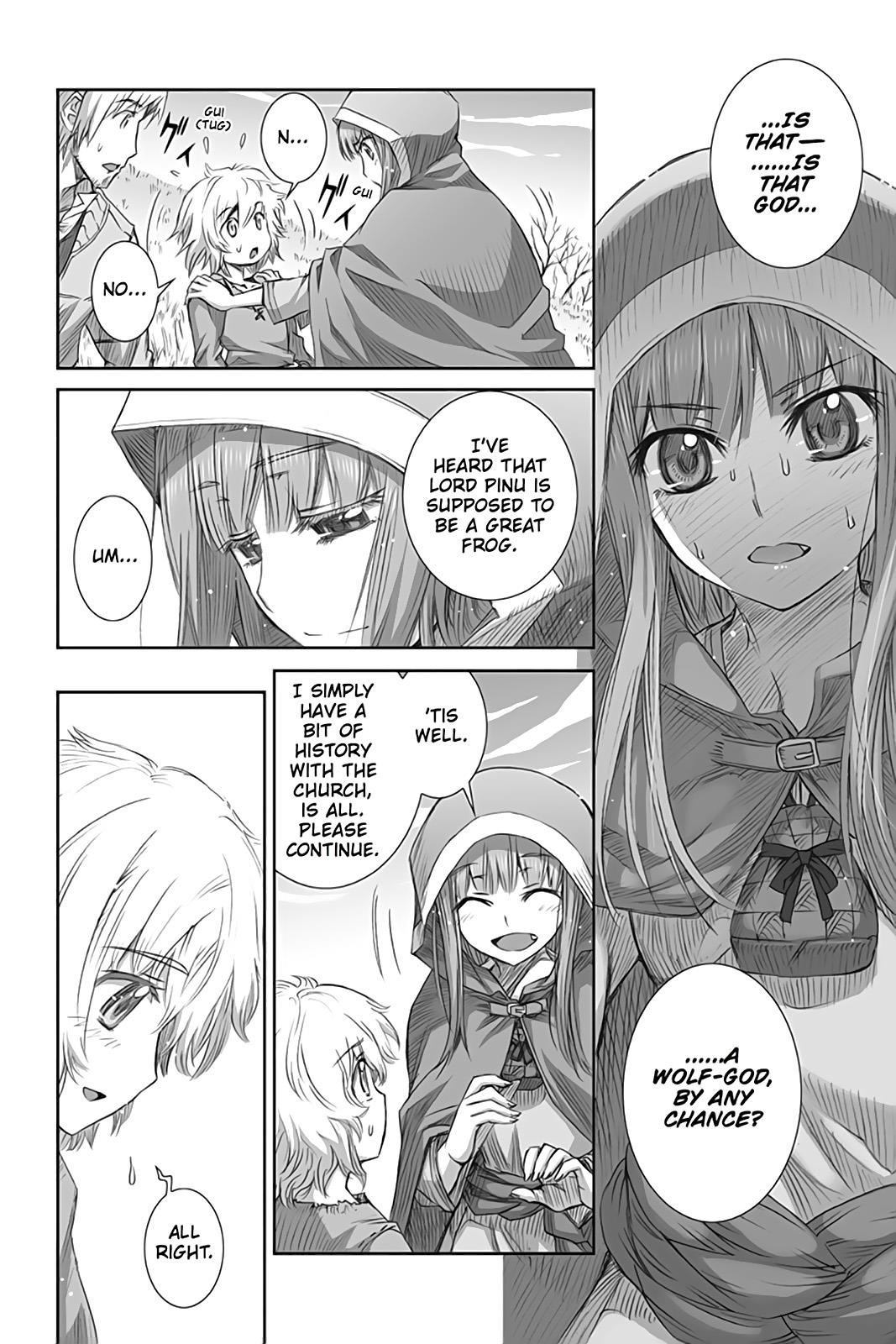 Read Ookami to Koushinryou Manga Online
