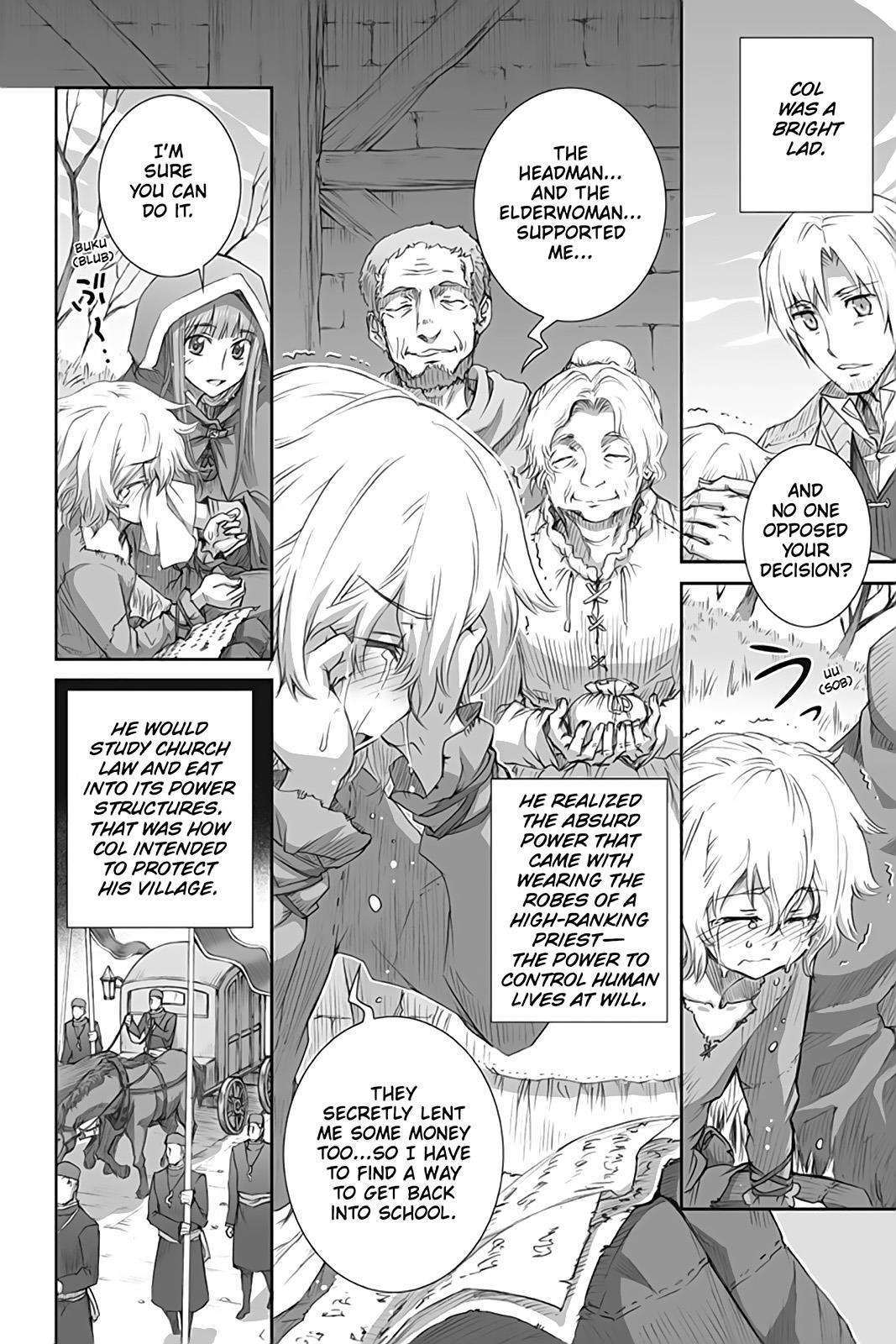 Read Ookami to Koushinryou Manga Online
