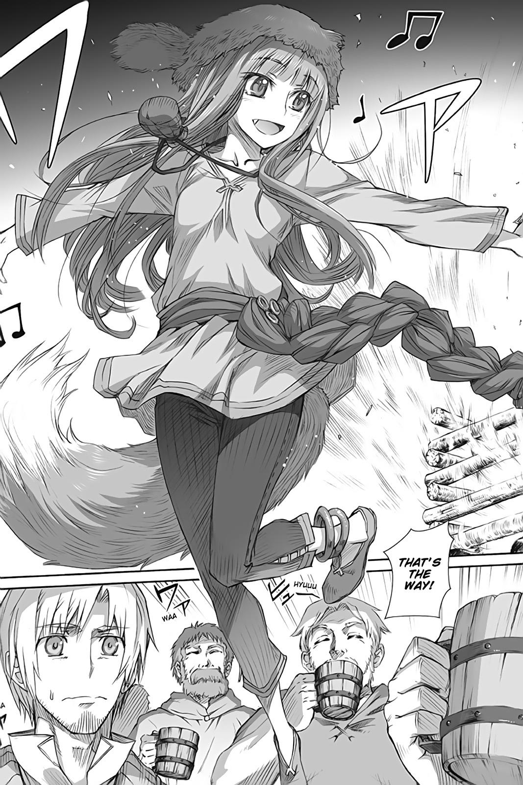 Read Ookami to Koushinryou Manga Online