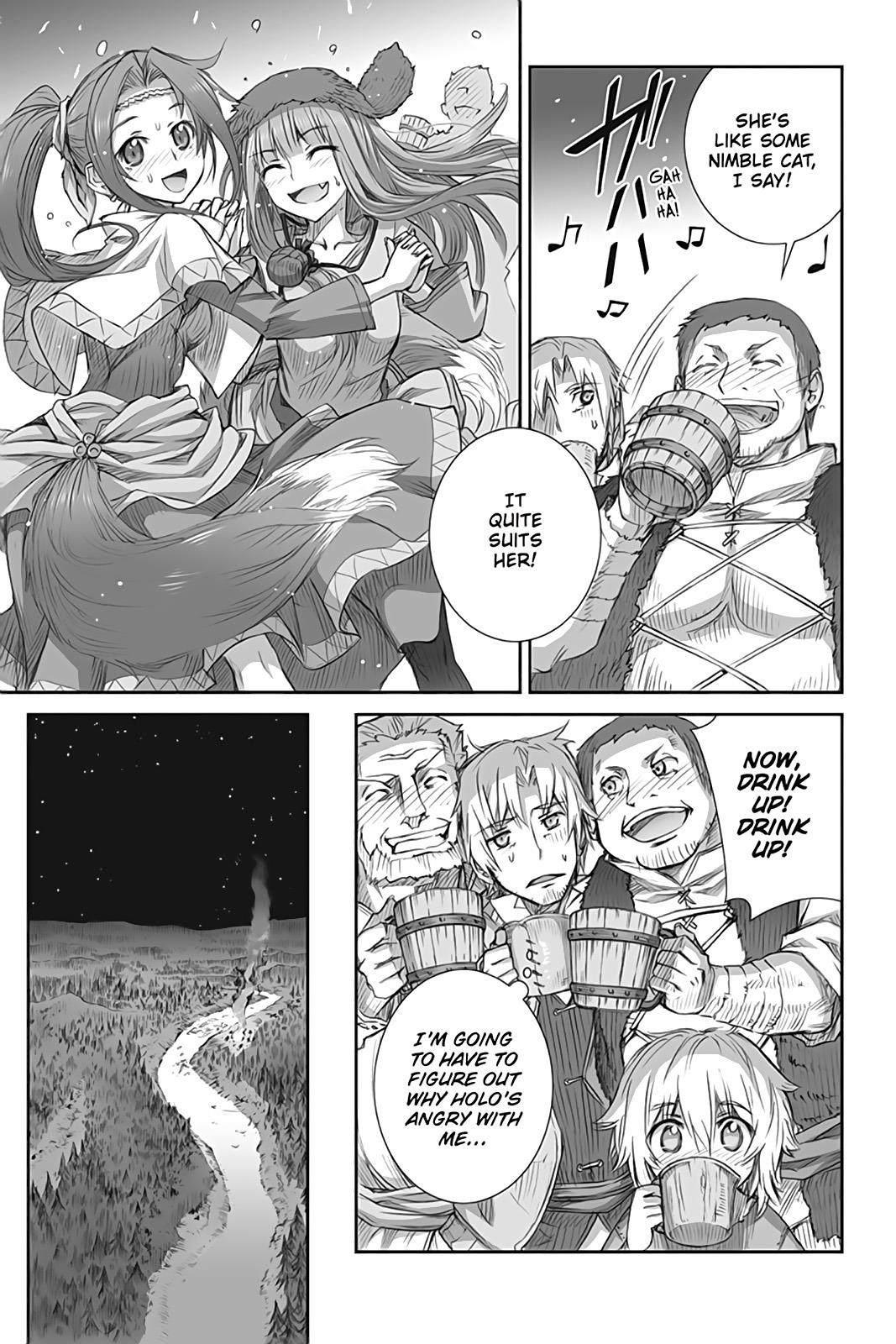 Read Ookami to Koushinryou Manga Online