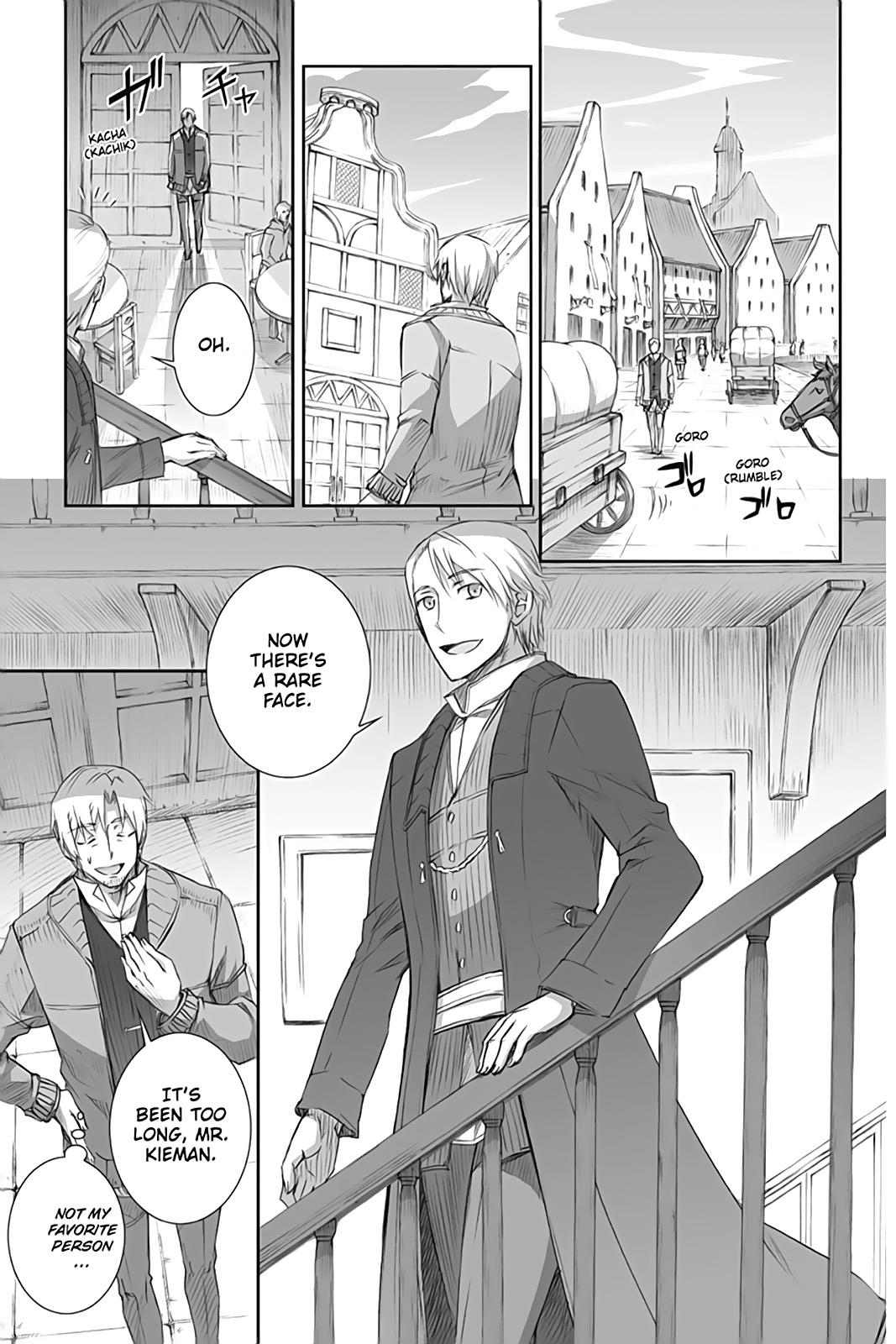 Read Ookami to Koushinryou Manga Online