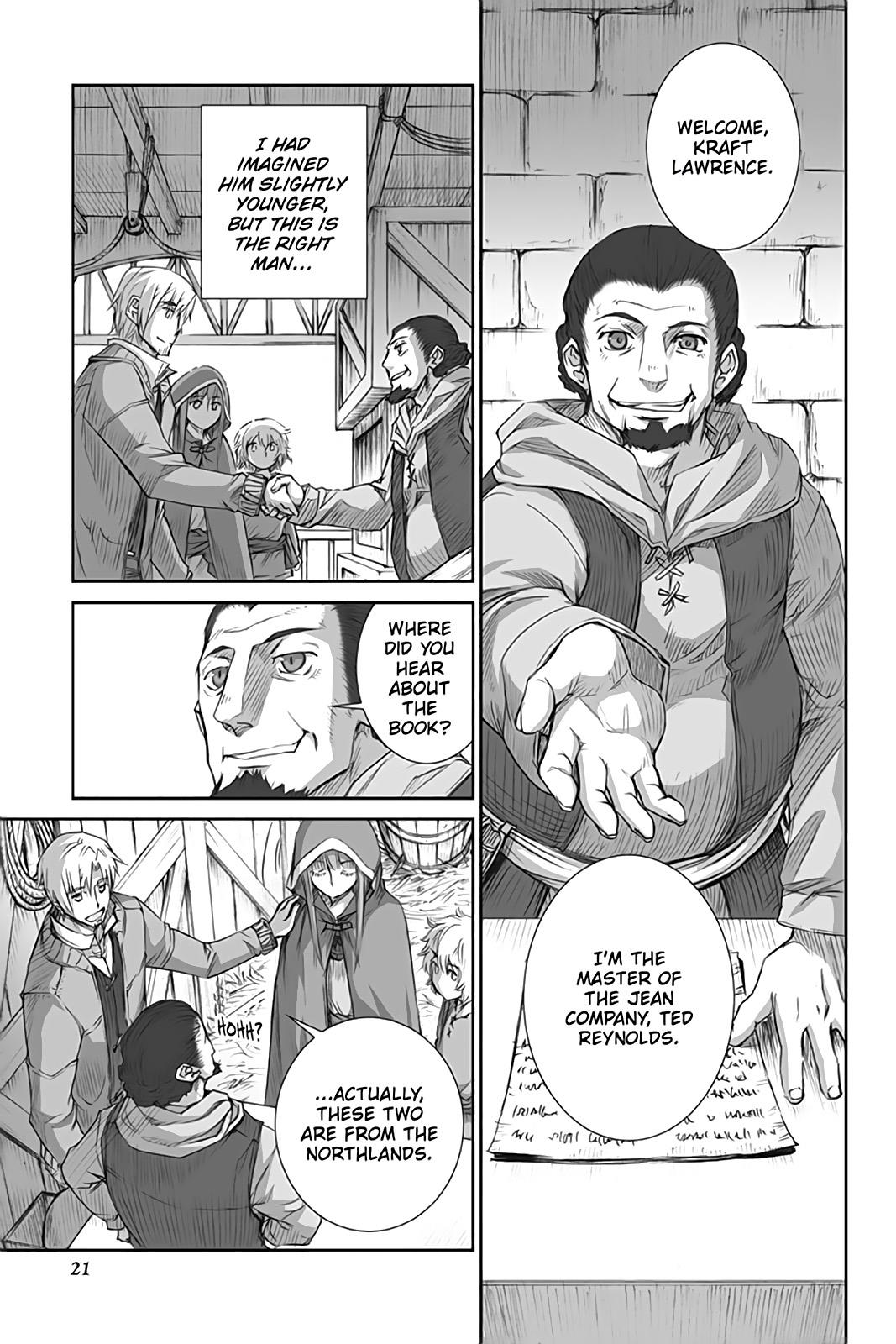 Read Ookami to Koushinryou Manga Online