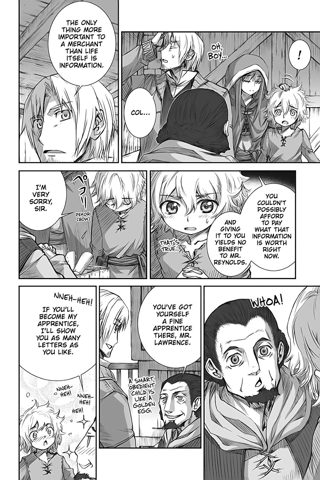 Read Ookami to Koushinryou Manga Online