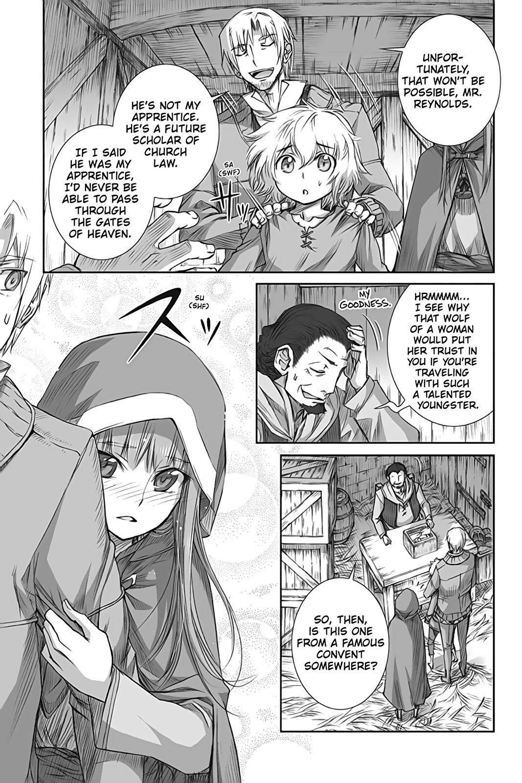 Read Ookami to Koushinryou Manga Online
