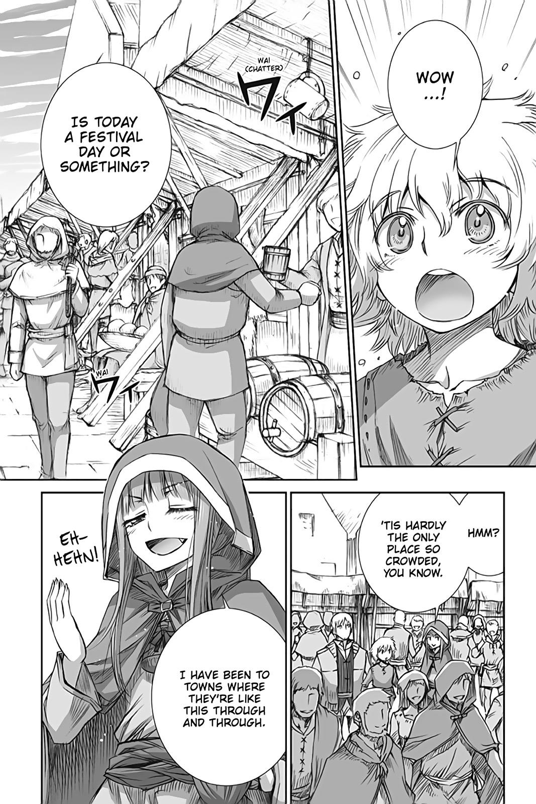 Read Ookami to Koushinryou Manga Online
