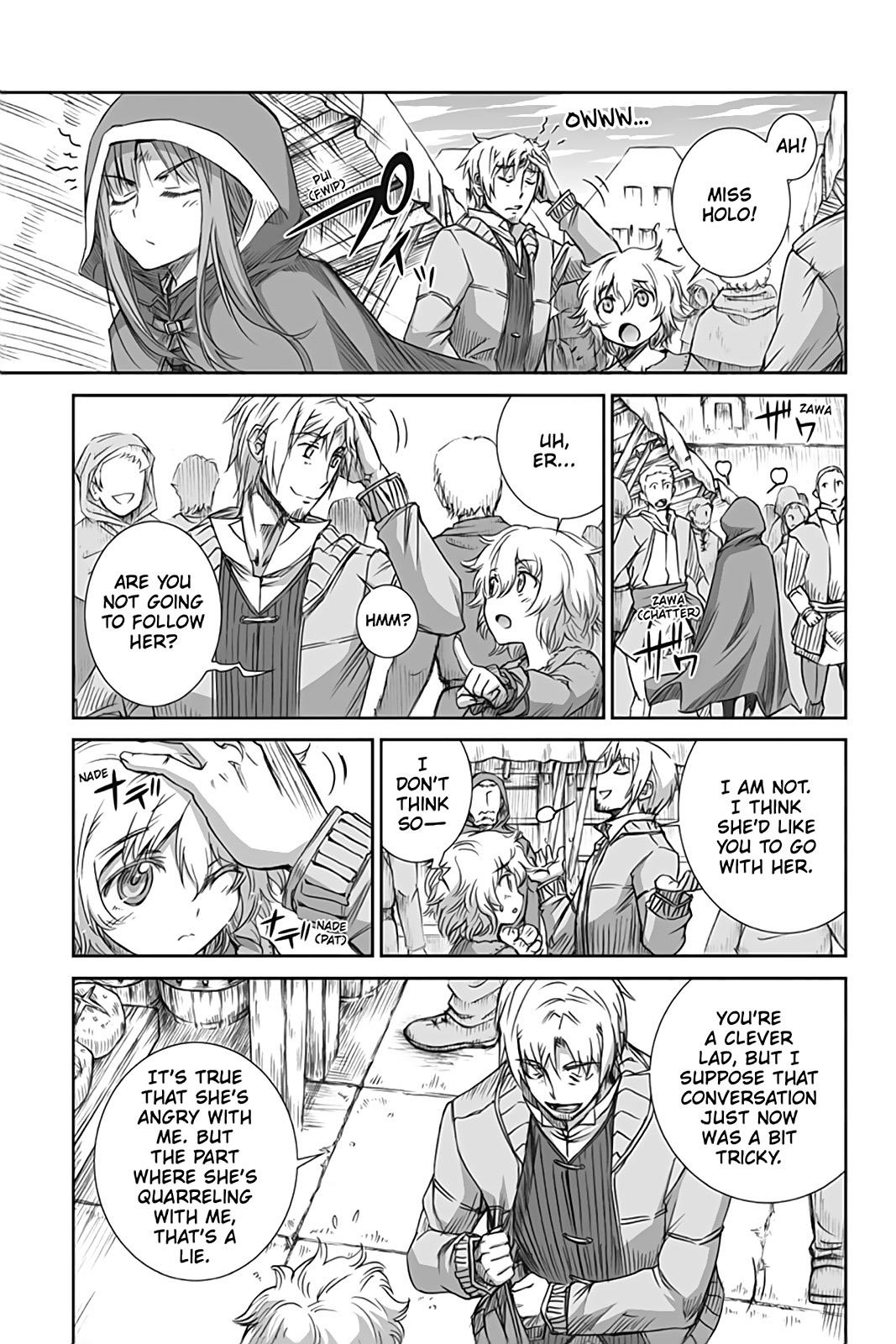 Read Ookami to Koushinryou Manga Online