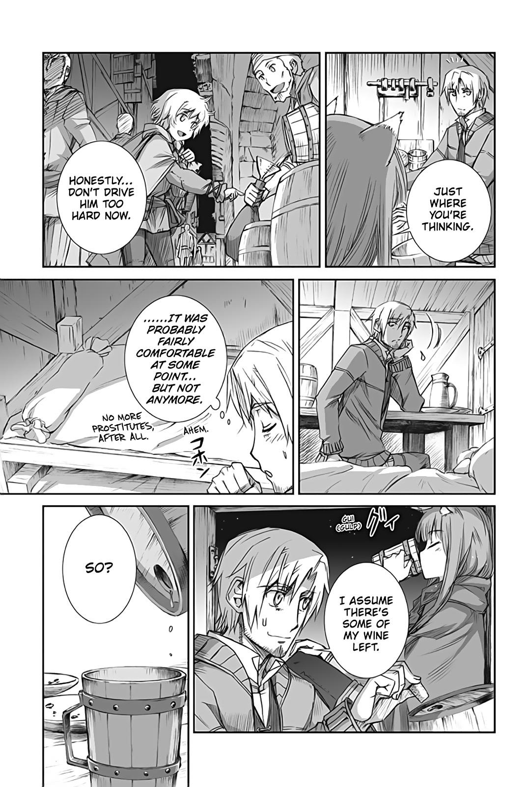 Read Ookami to Koushinryou Manga Online