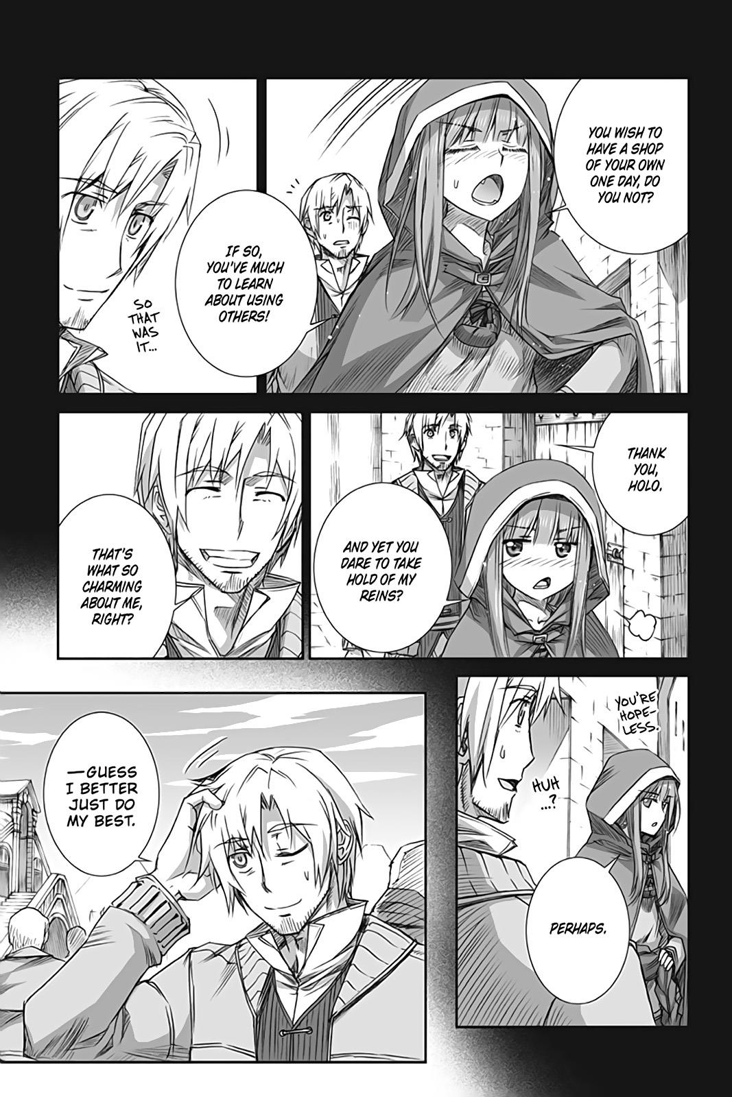 Read Ookami to Koushinryou Manga Online