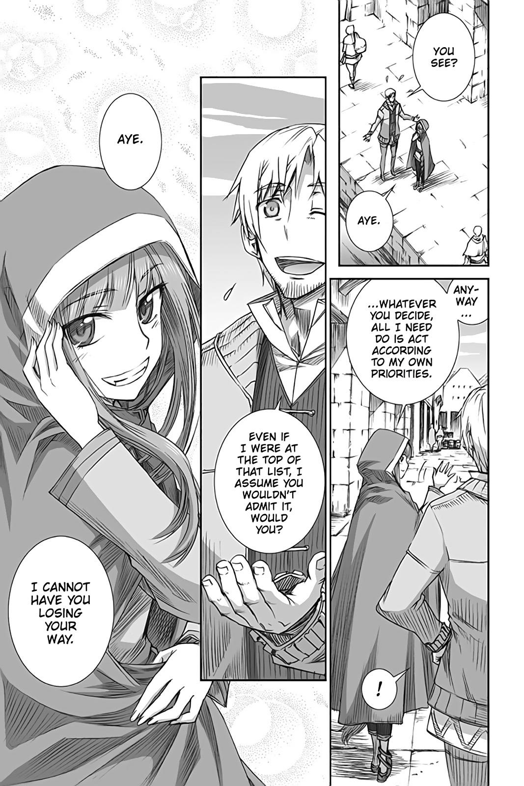 Read Ookami to Koushinryou Manga Online