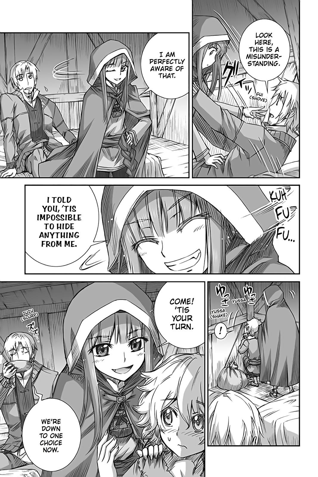 Read Ookami to Koushinryou Manga Online