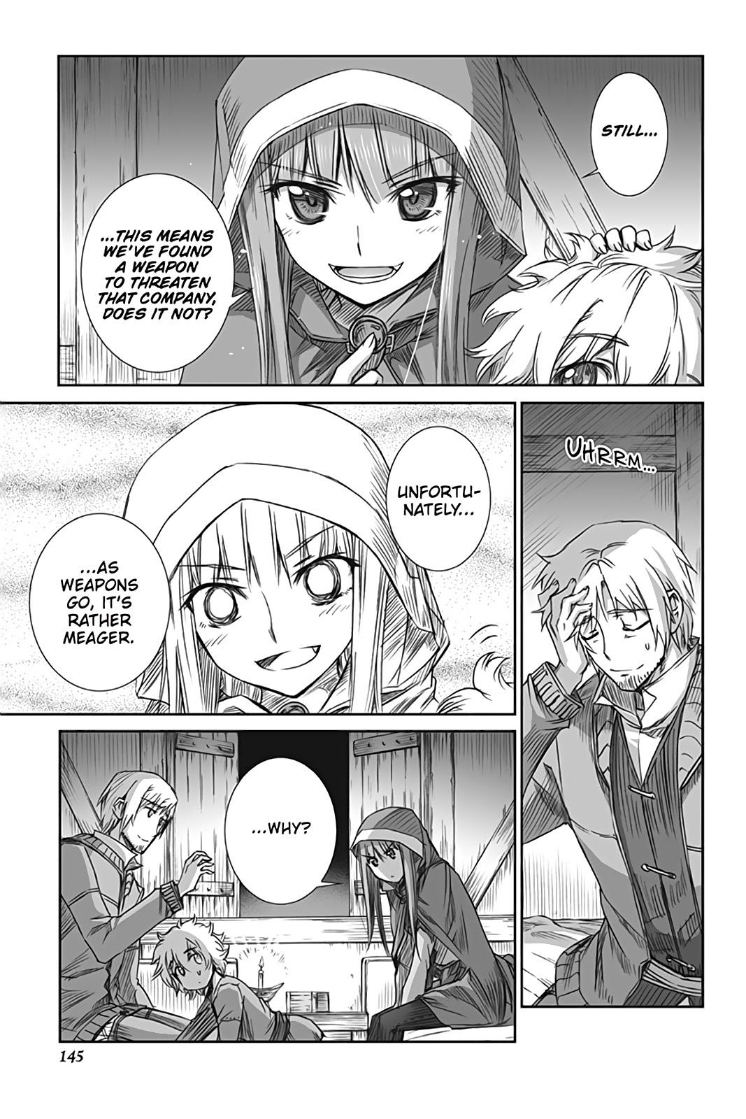 Read Ookami to Koushinryou Manga Online