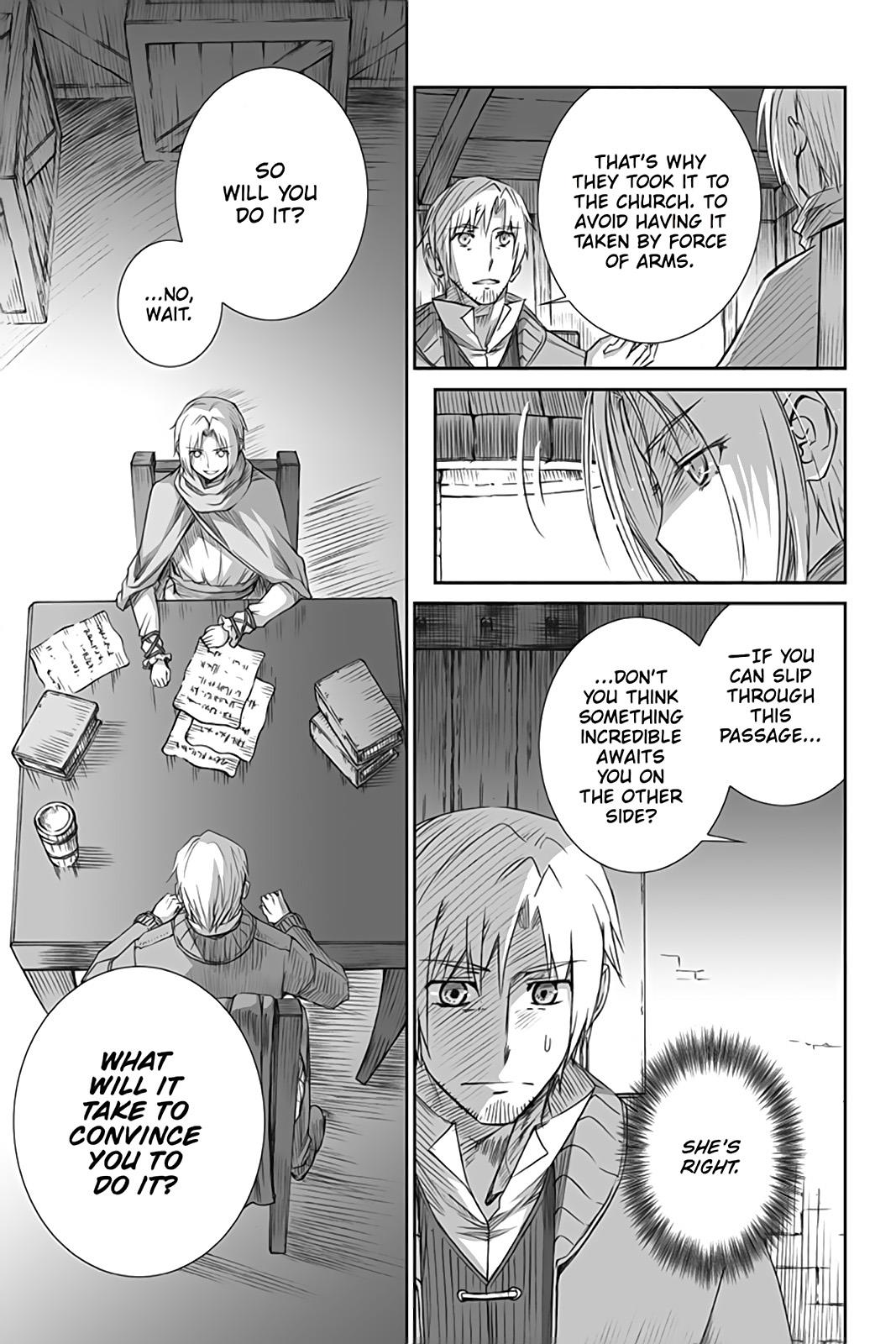 Read Ookami to Koushinryou Manga Online
