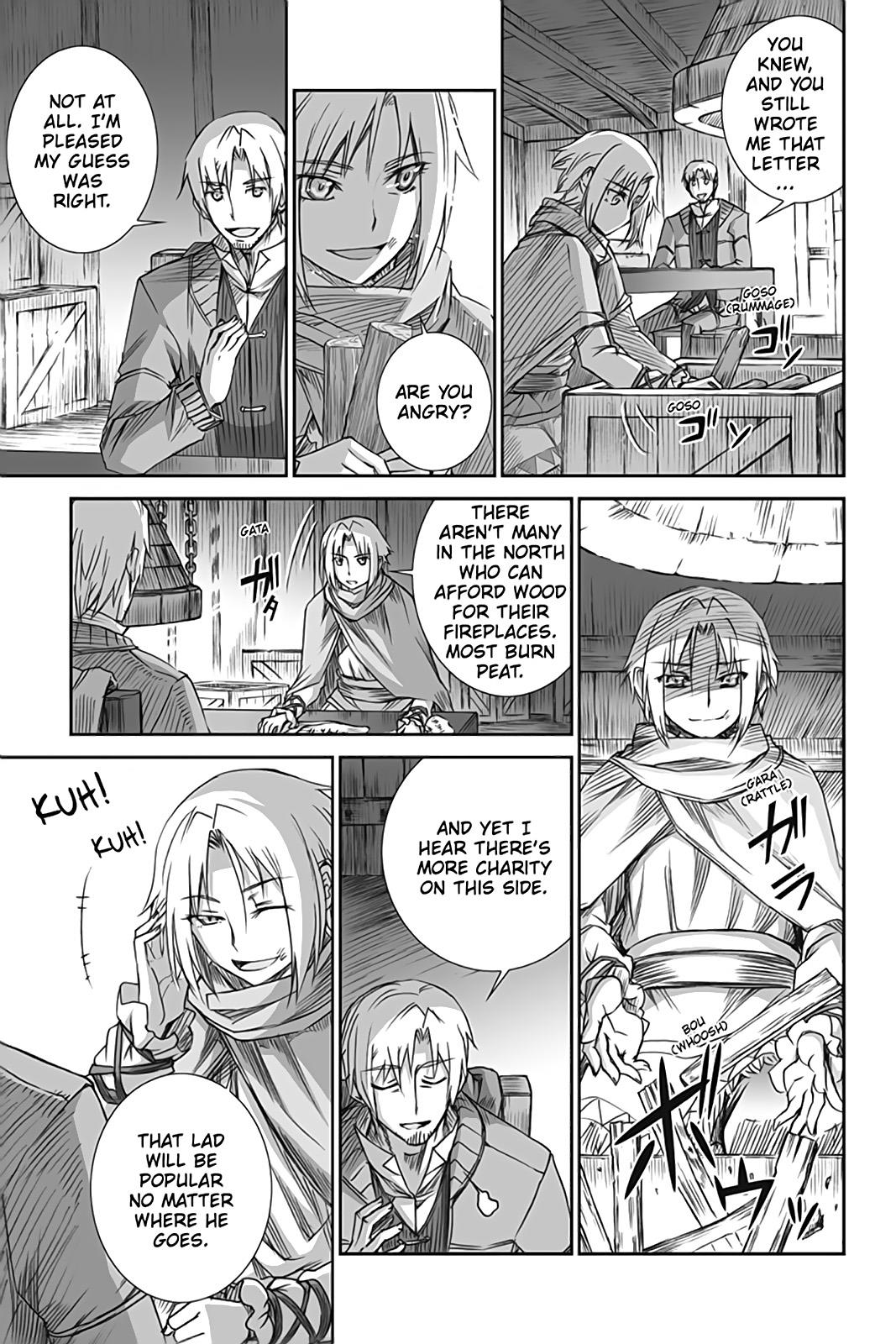 Read Ookami to Koushinryou Manga Online