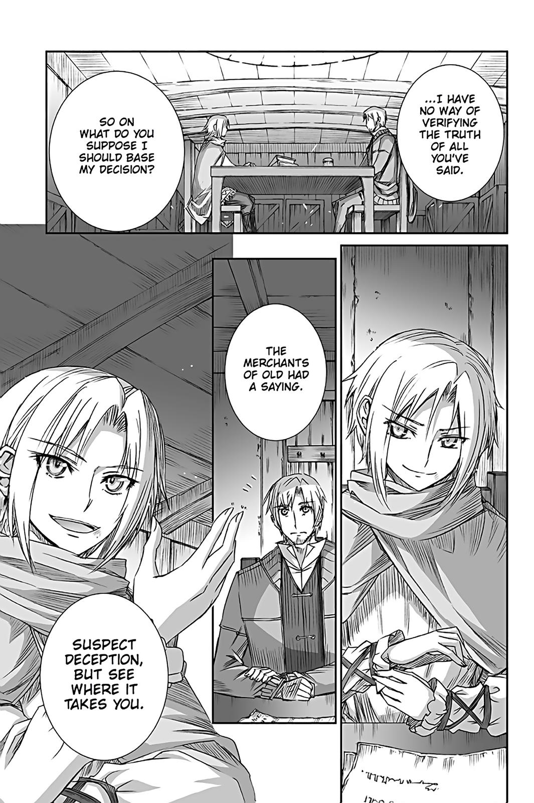 Read Ookami to Koushinryou Manga Online