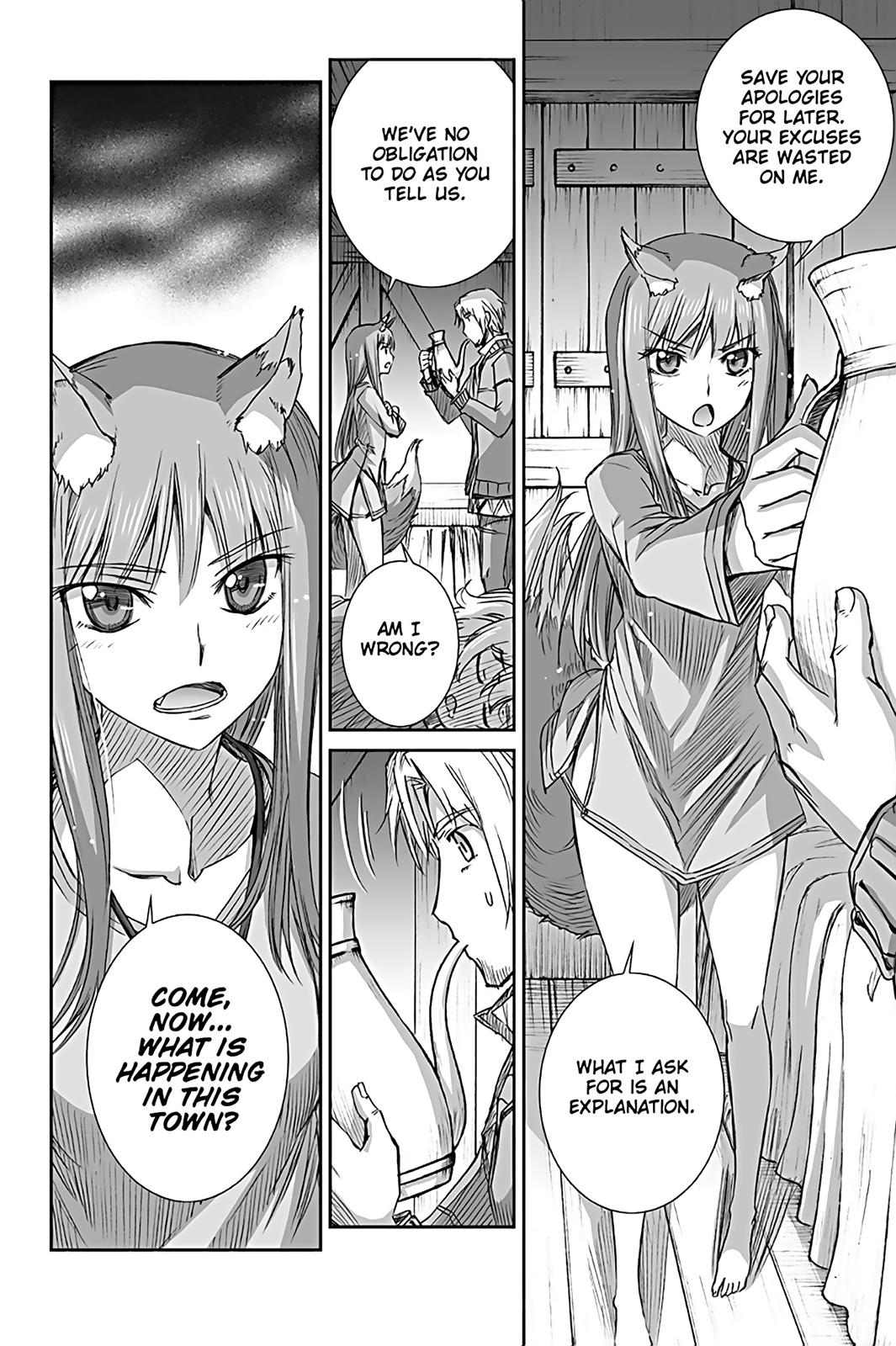 Read Ookami to Koushinryou Manga Online