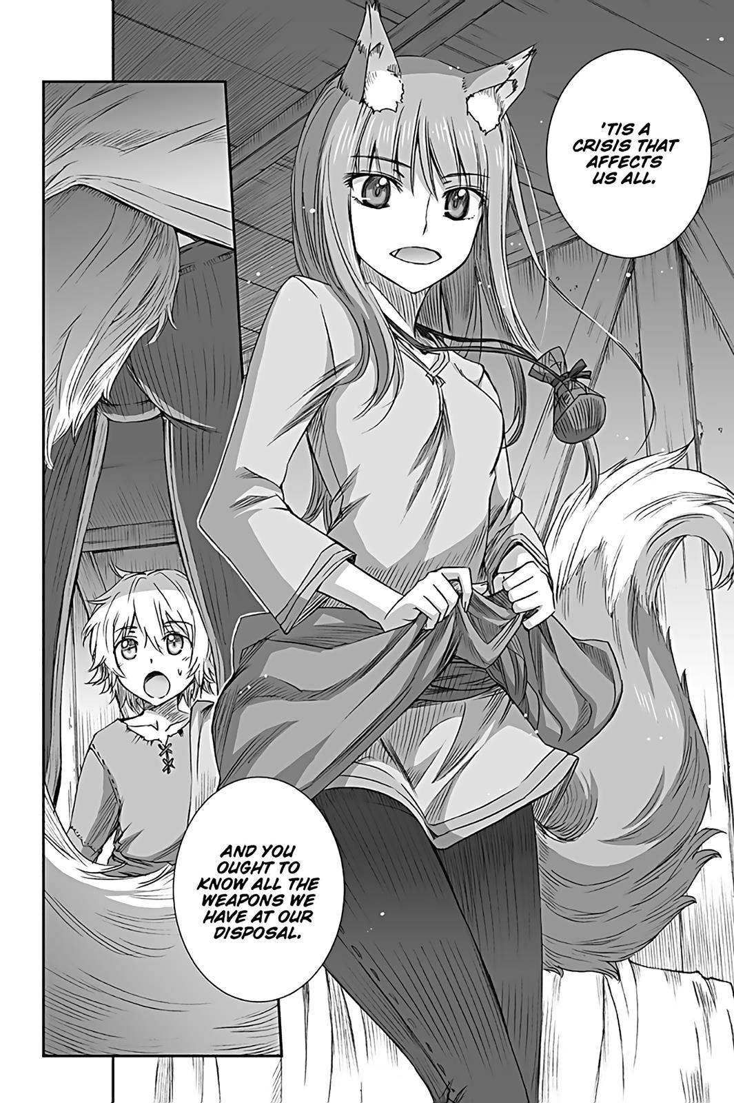 Read Ookami to Koushinryou Manga Online