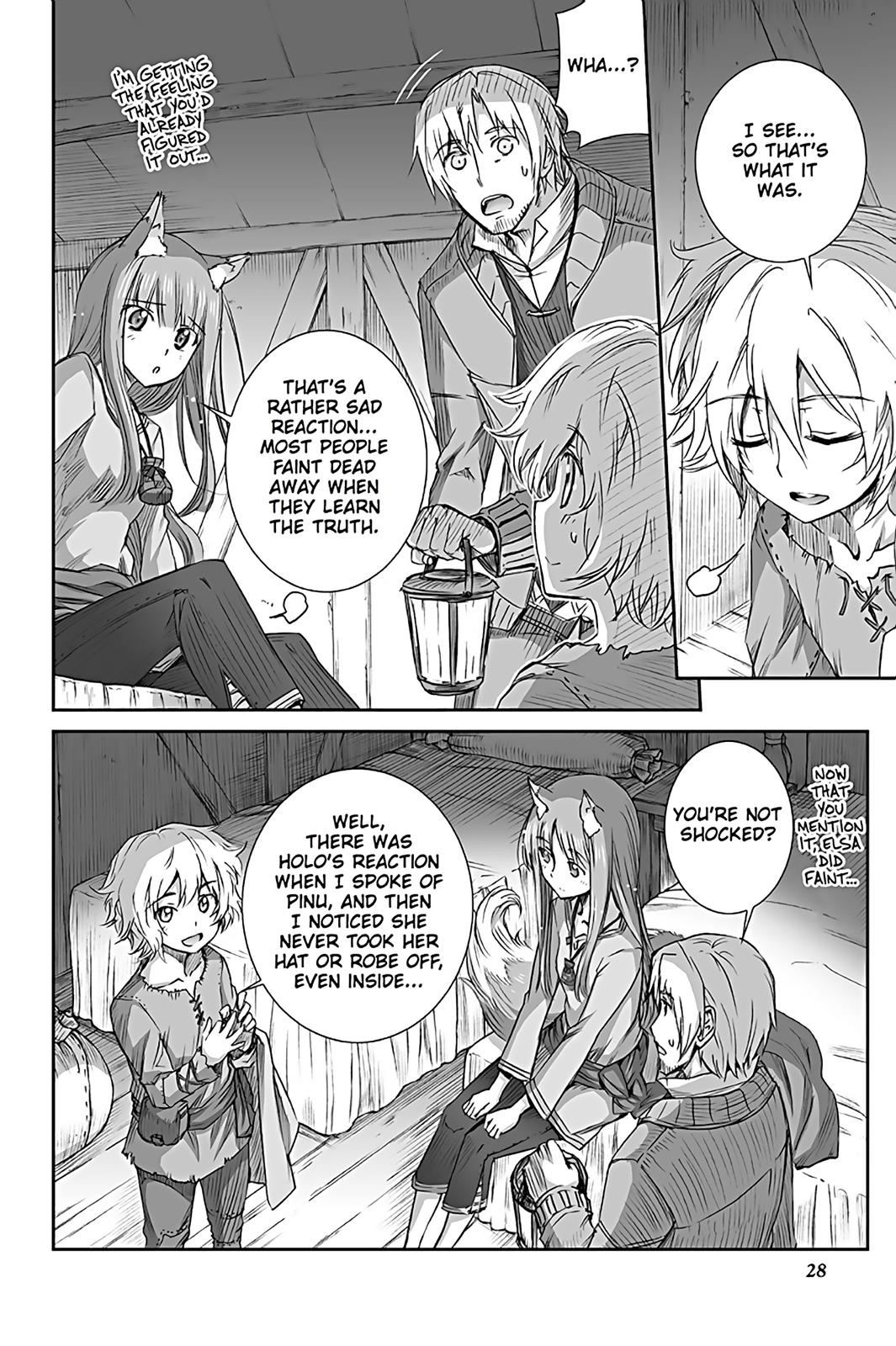 Read Ookami to Koushinryou Manga Online