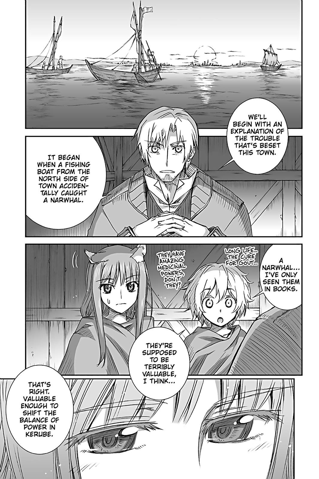 Read Ookami to Koushinryou Manga Online