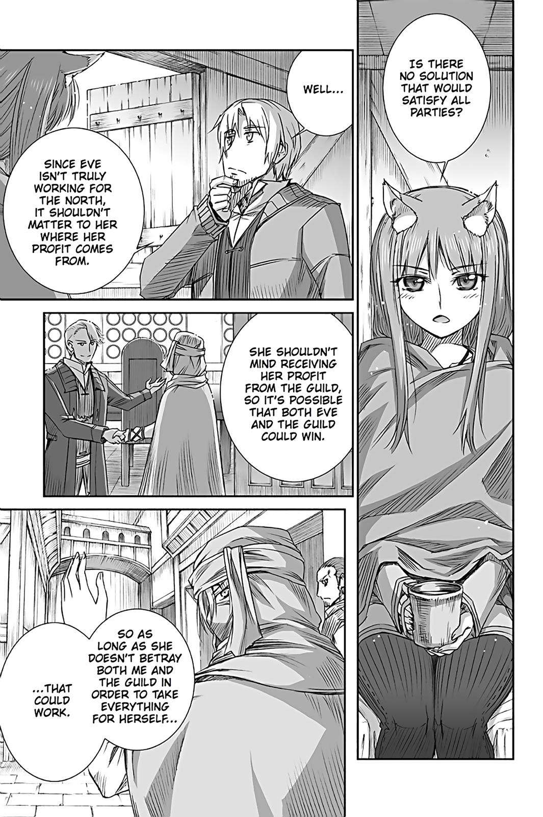 Read Ookami to Koushinryou Manga Online