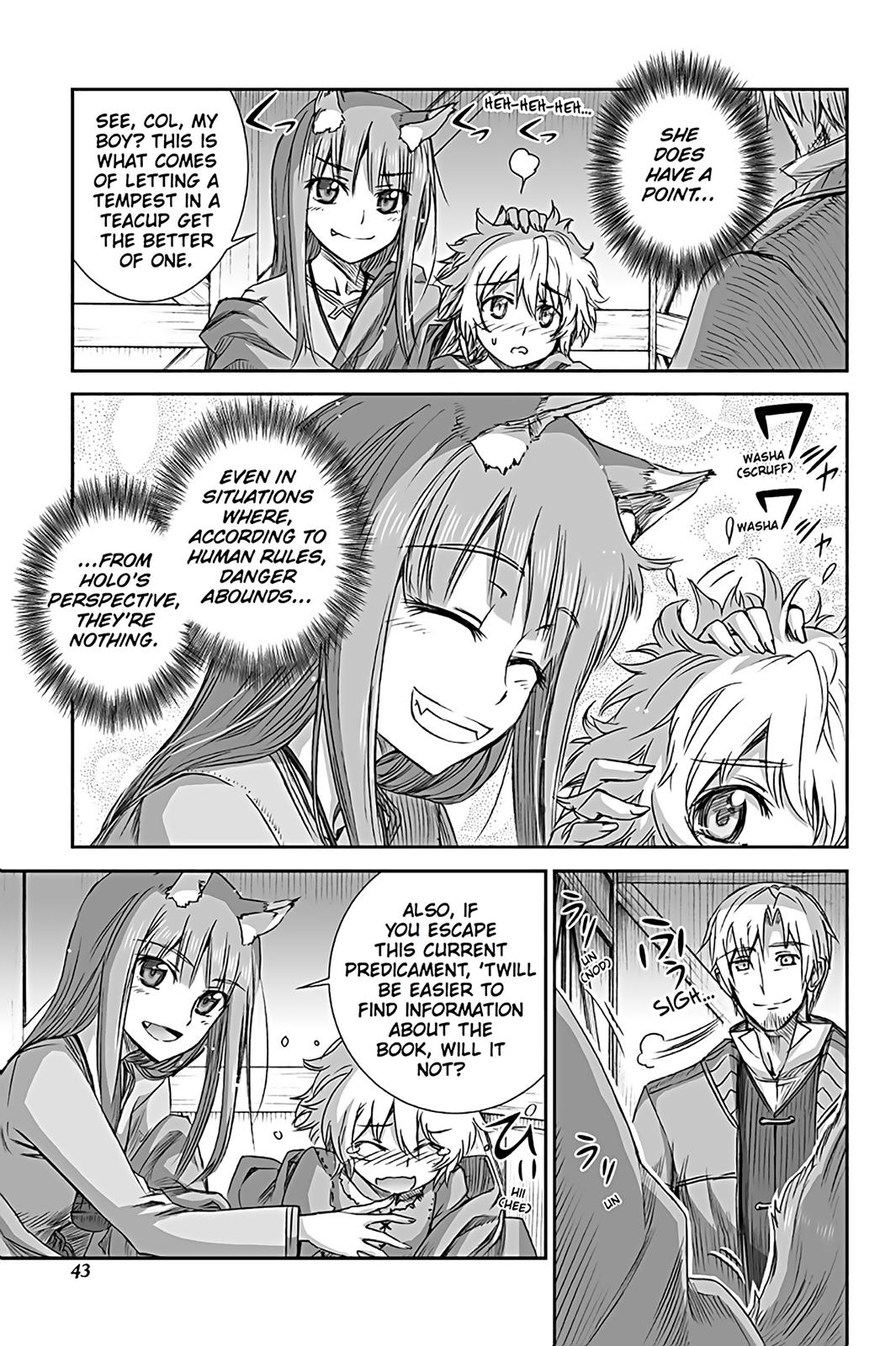 Read Ookami to Koushinryou Manga Online