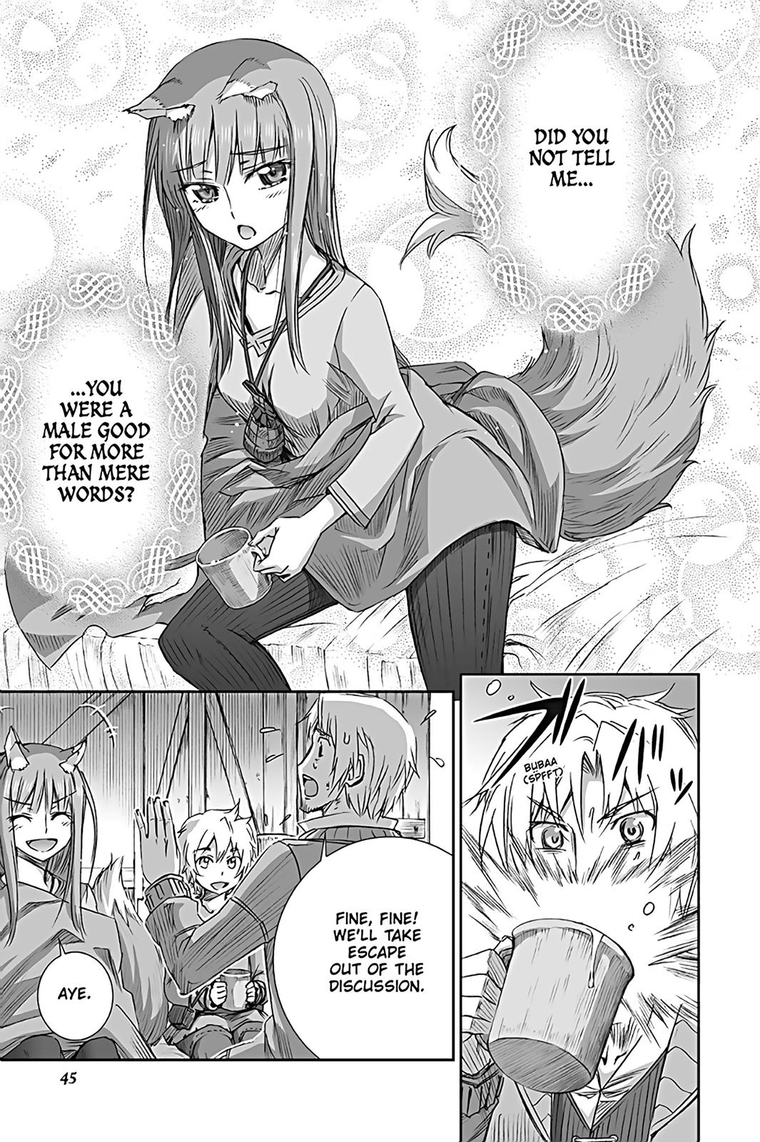 Read Ookami to Koushinryou Manga Online