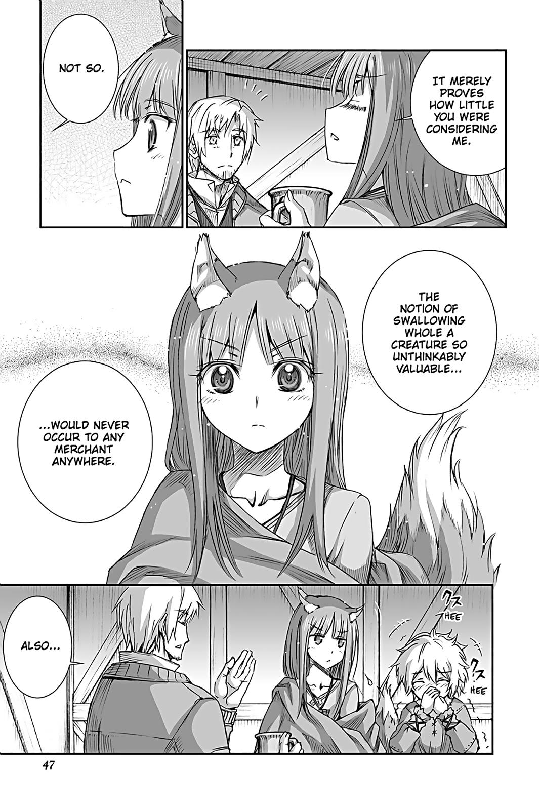 Read Ookami to Koushinryou Manga Online