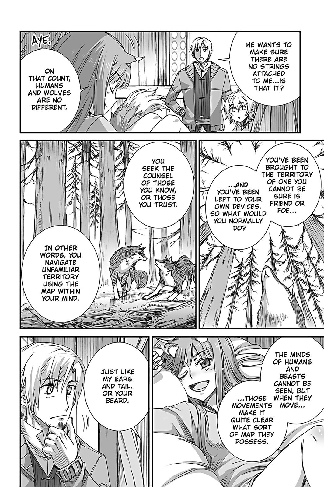 Read Ookami to Koushinryou Manga Online