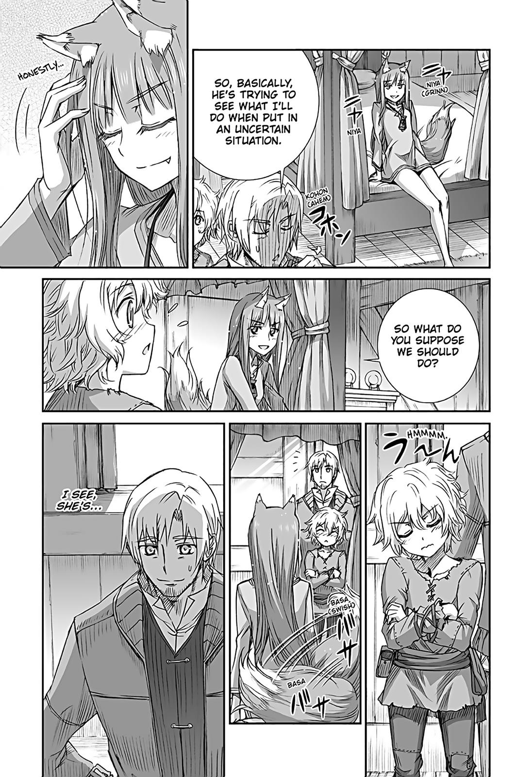 Read Ookami to Koushinryou Manga Online
